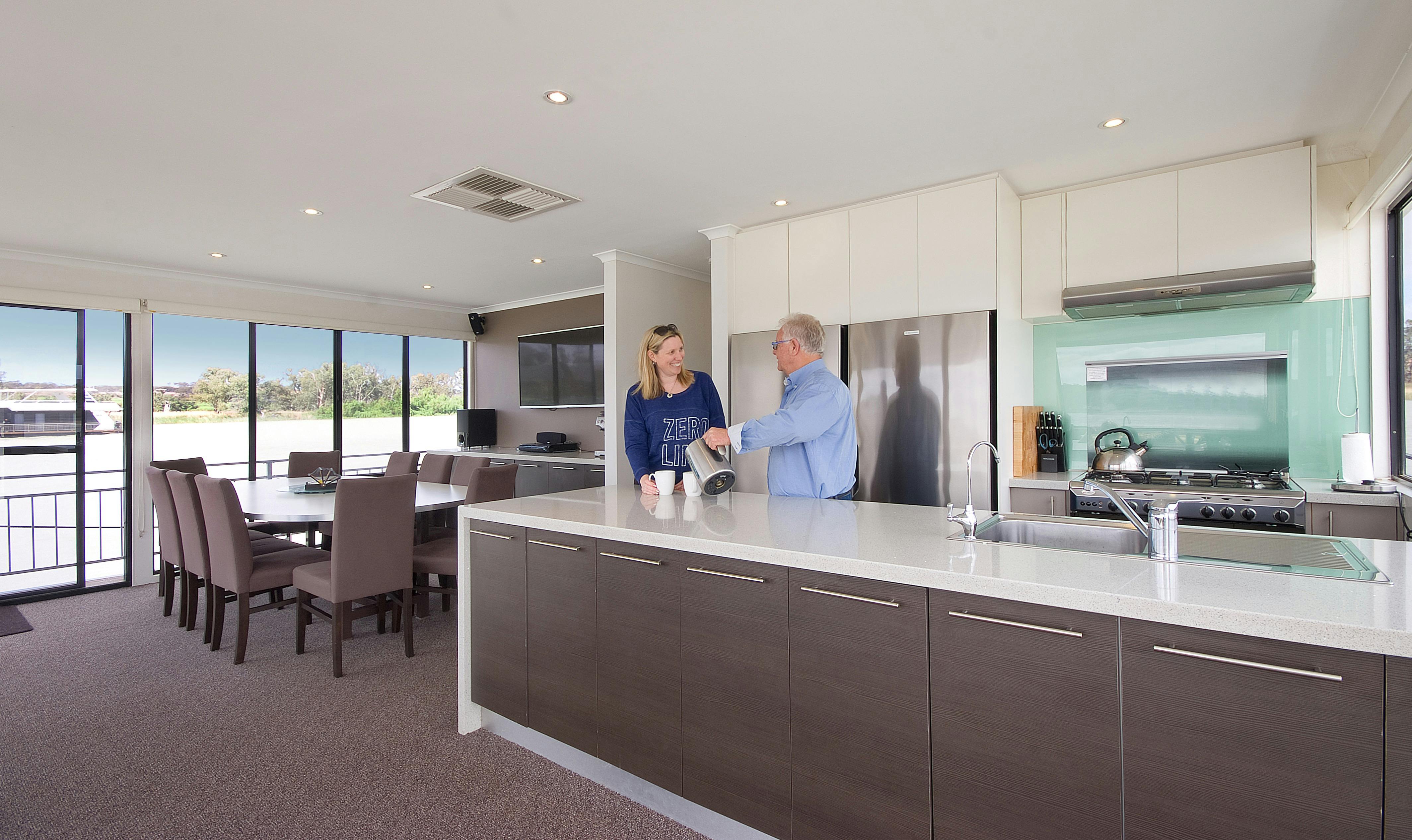 Absolute Bliss kitchen and lounge