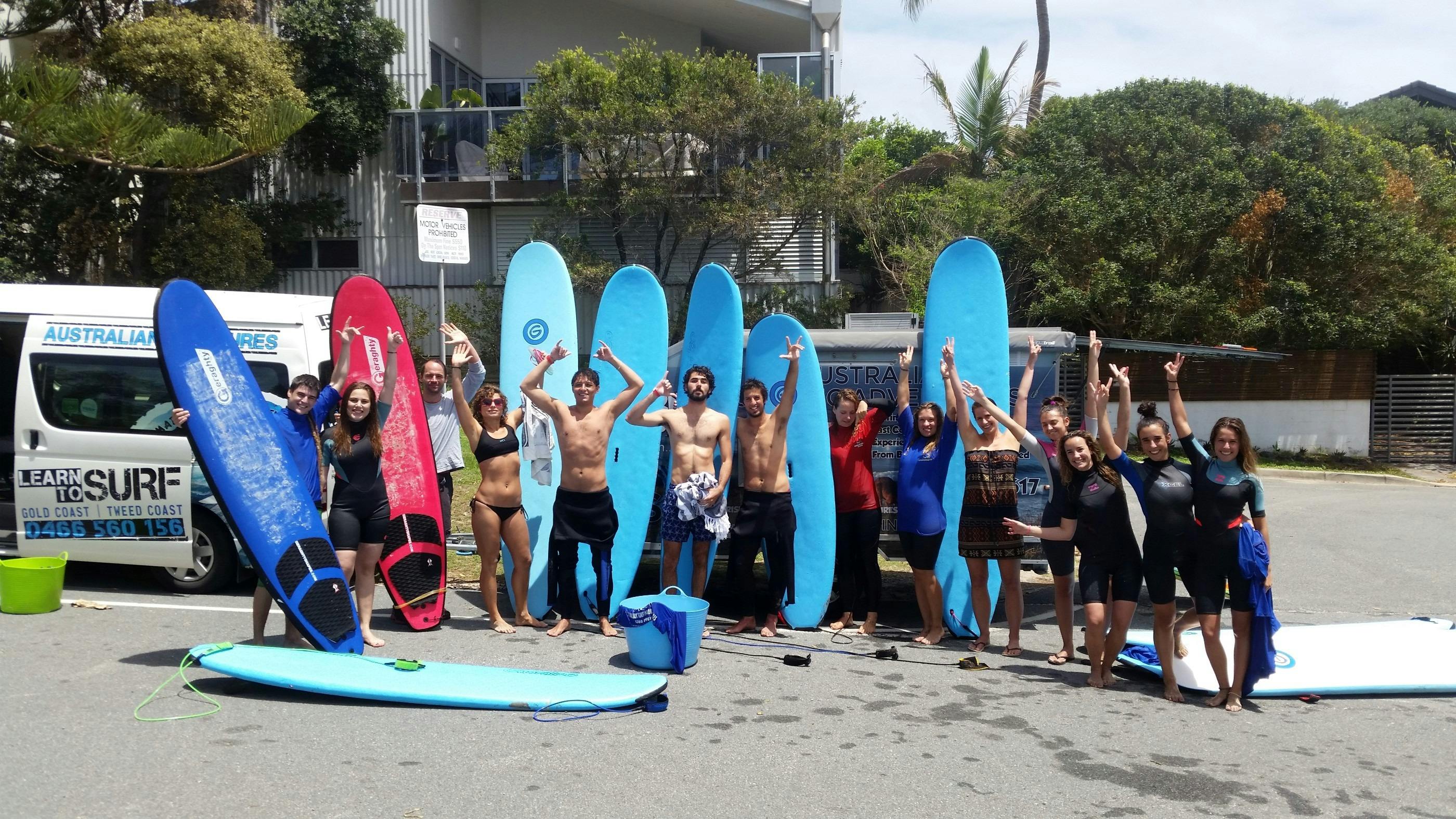 Tweed Coast Surf Lessons