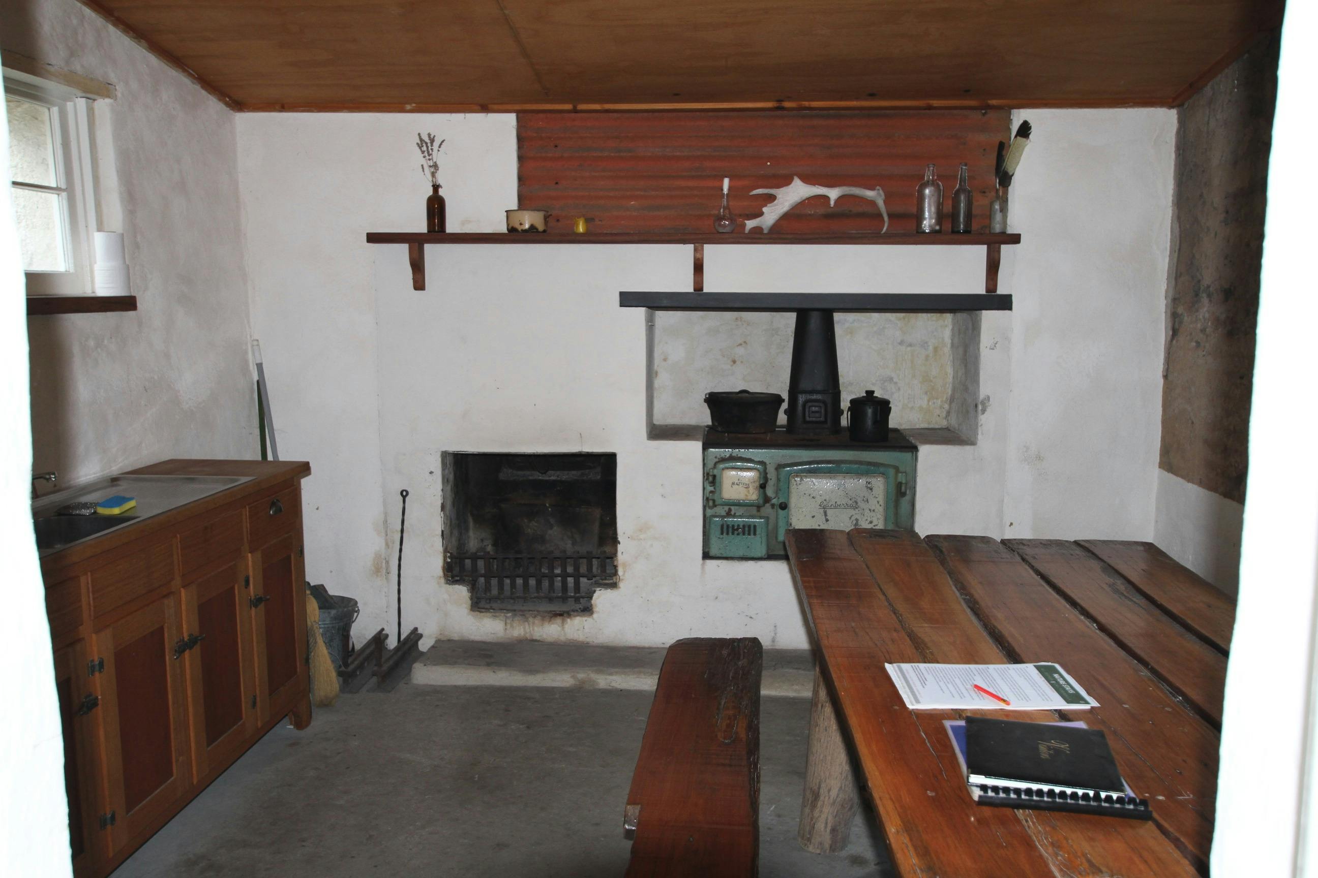 Interior kitchen of heritage property