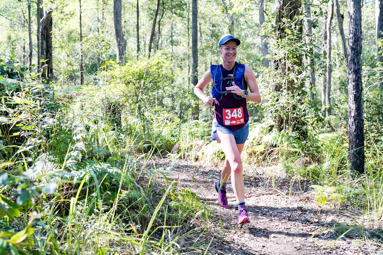 Female Trail Runner