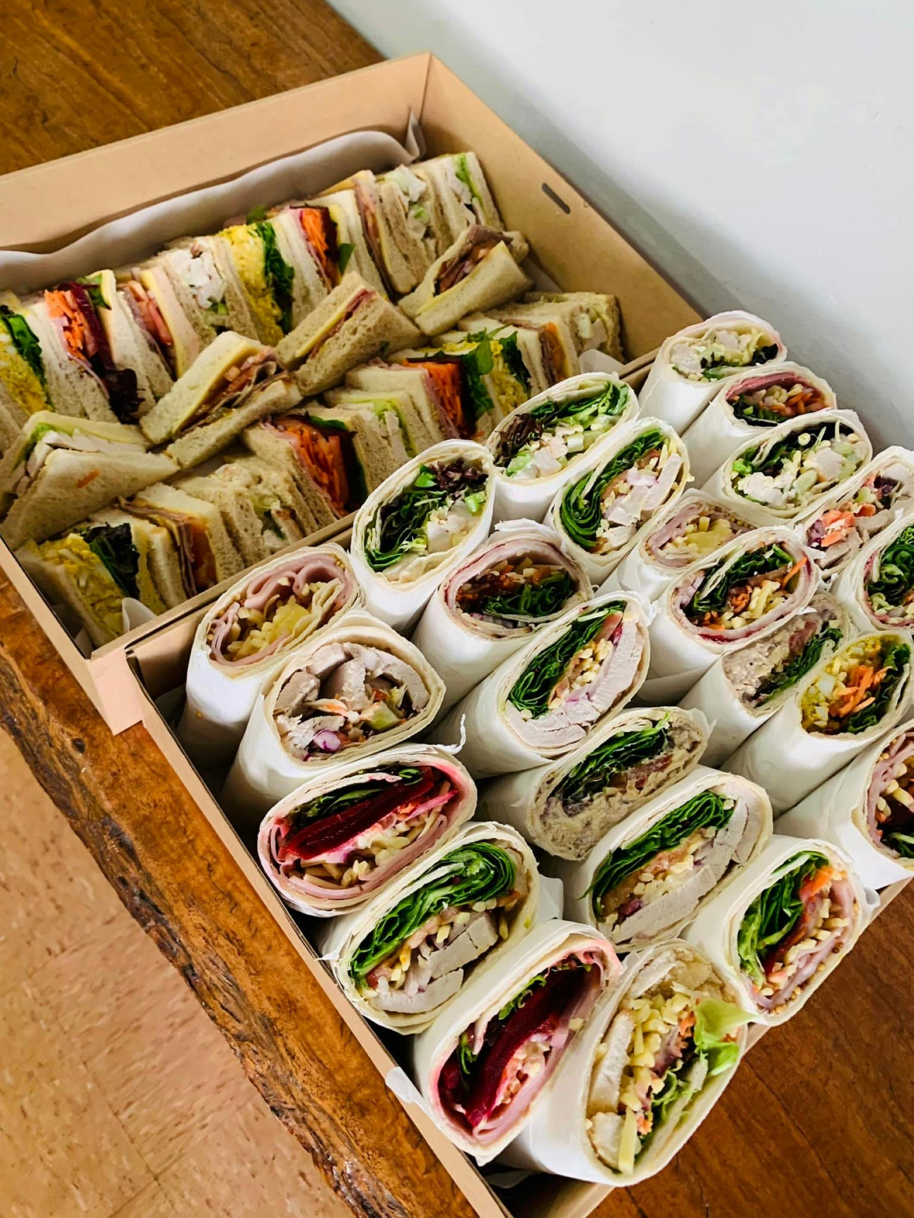 Sandwiches and wraps