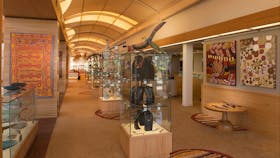 Enjoy a visit to Mulgara Gallery to see authentic Indigenous art.