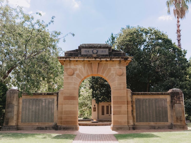 Victory Memorial Gardens in Wagga Wagga