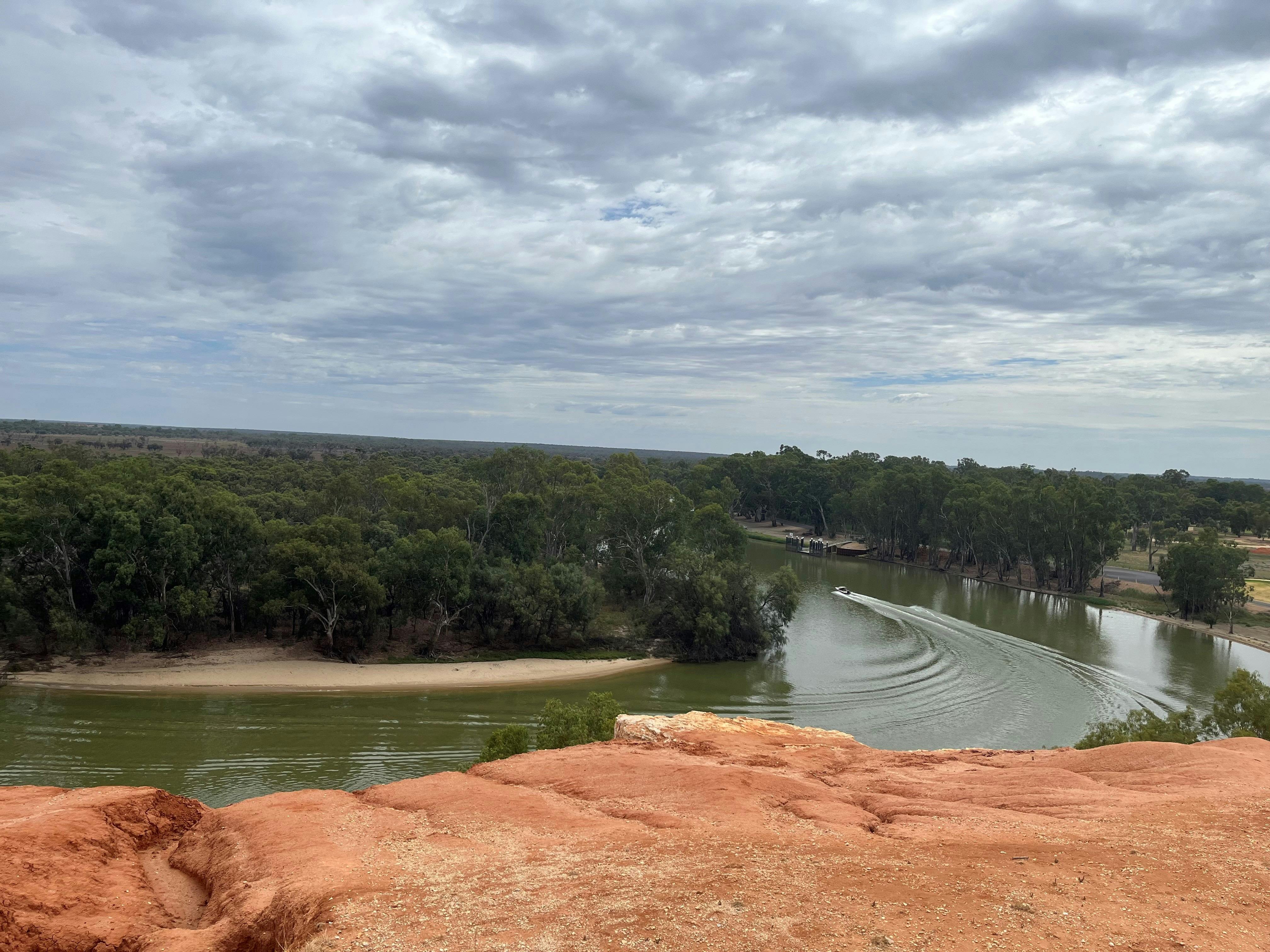 View of Habel's Bend from the lookout.