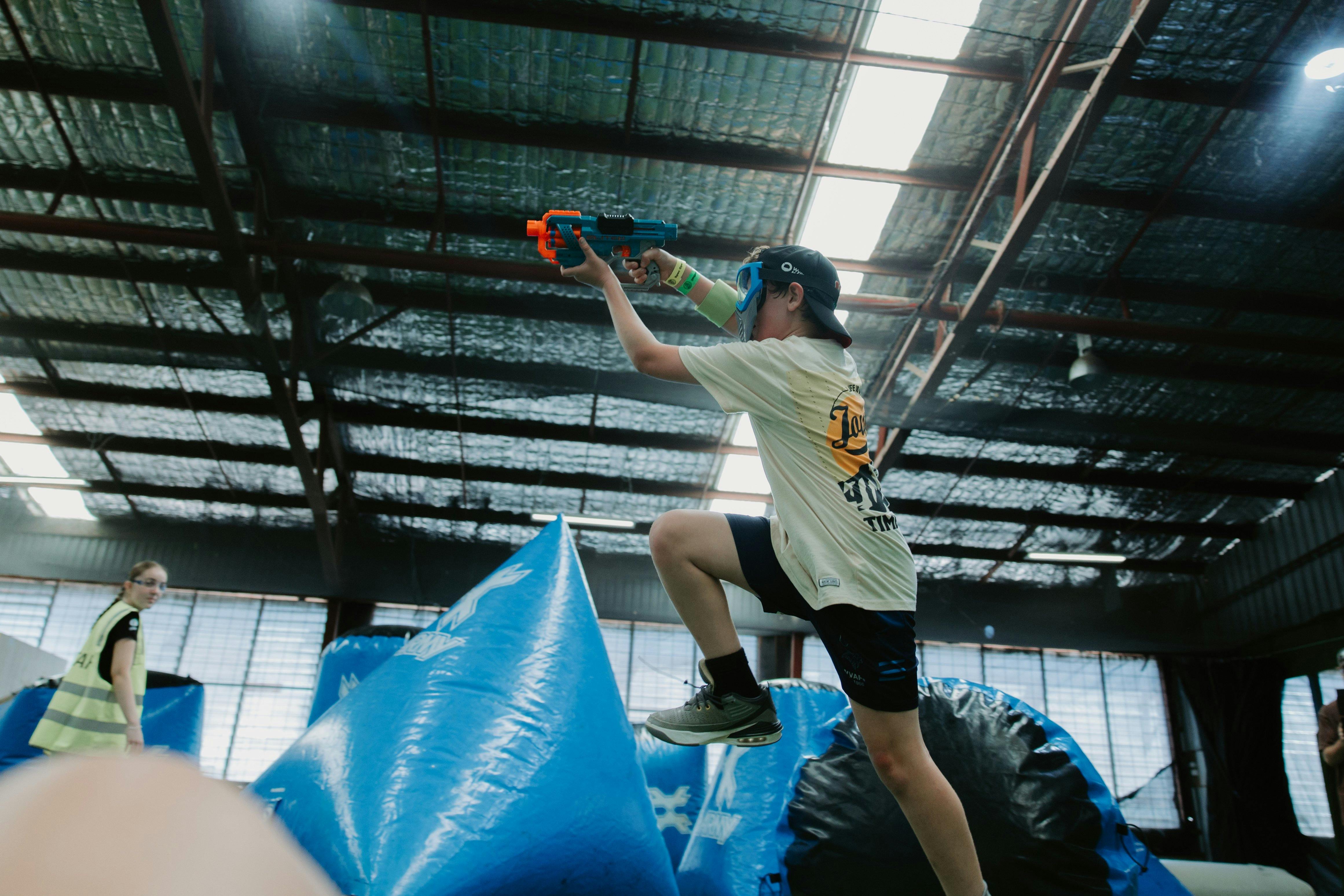 Nerf Battle at Spec Ops Paintball in North Ipswich