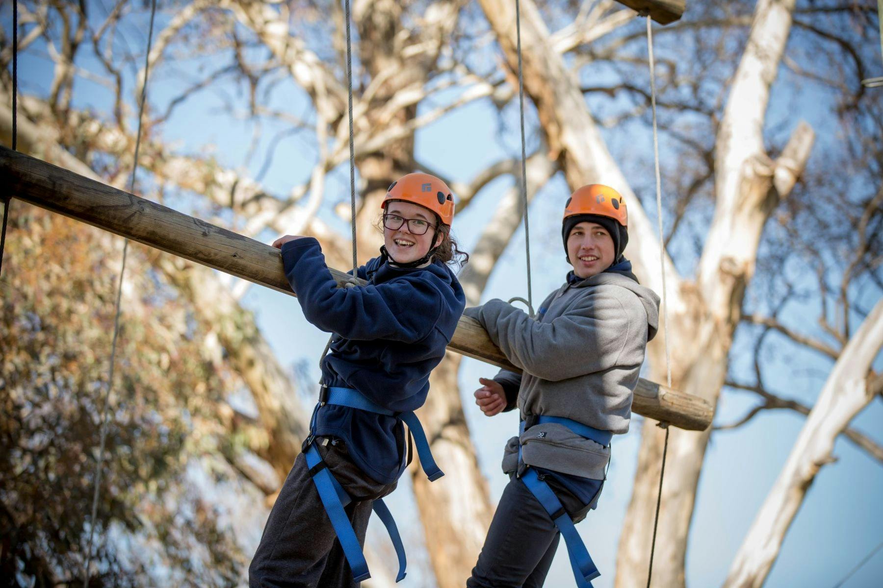 Team Building on the Giants Ladder with Outward Bound