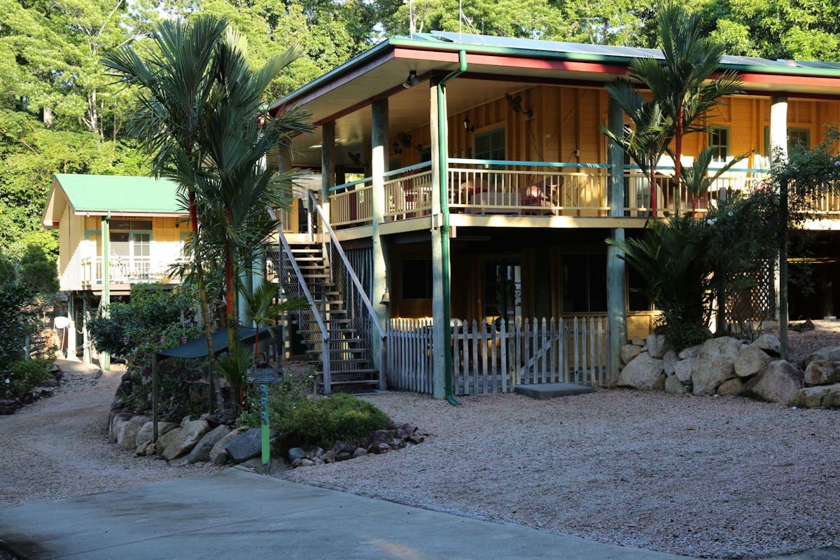 Main house and guest wing