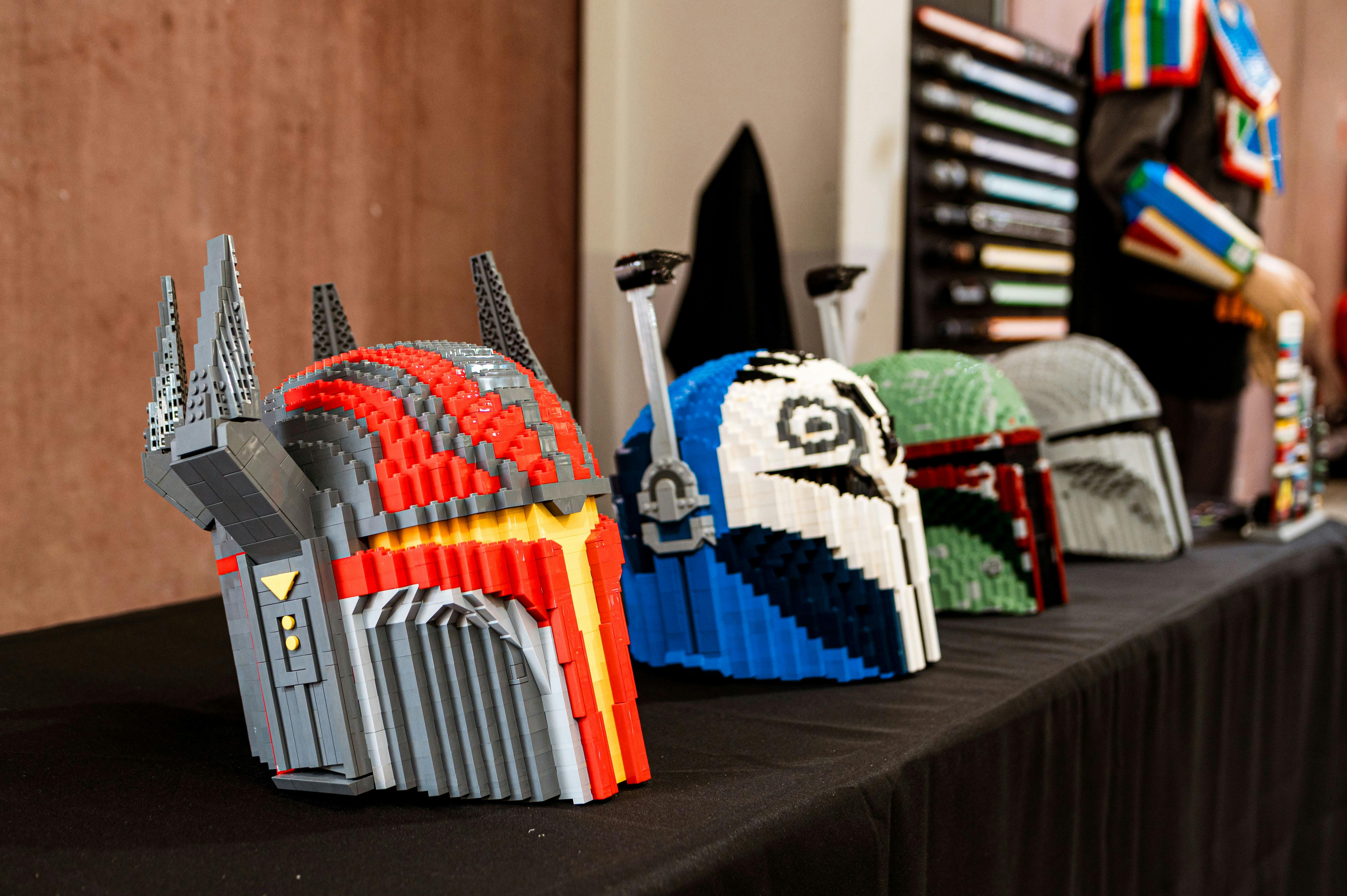 LEGO Character builds at Bendigo Bricks