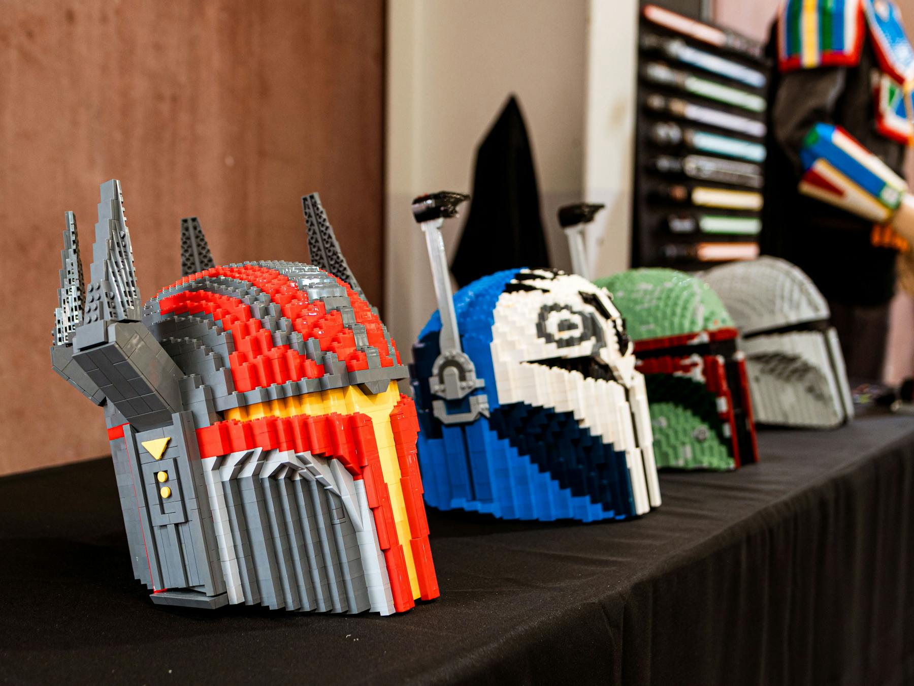 LEGO Character builds at Bendigo Bricks