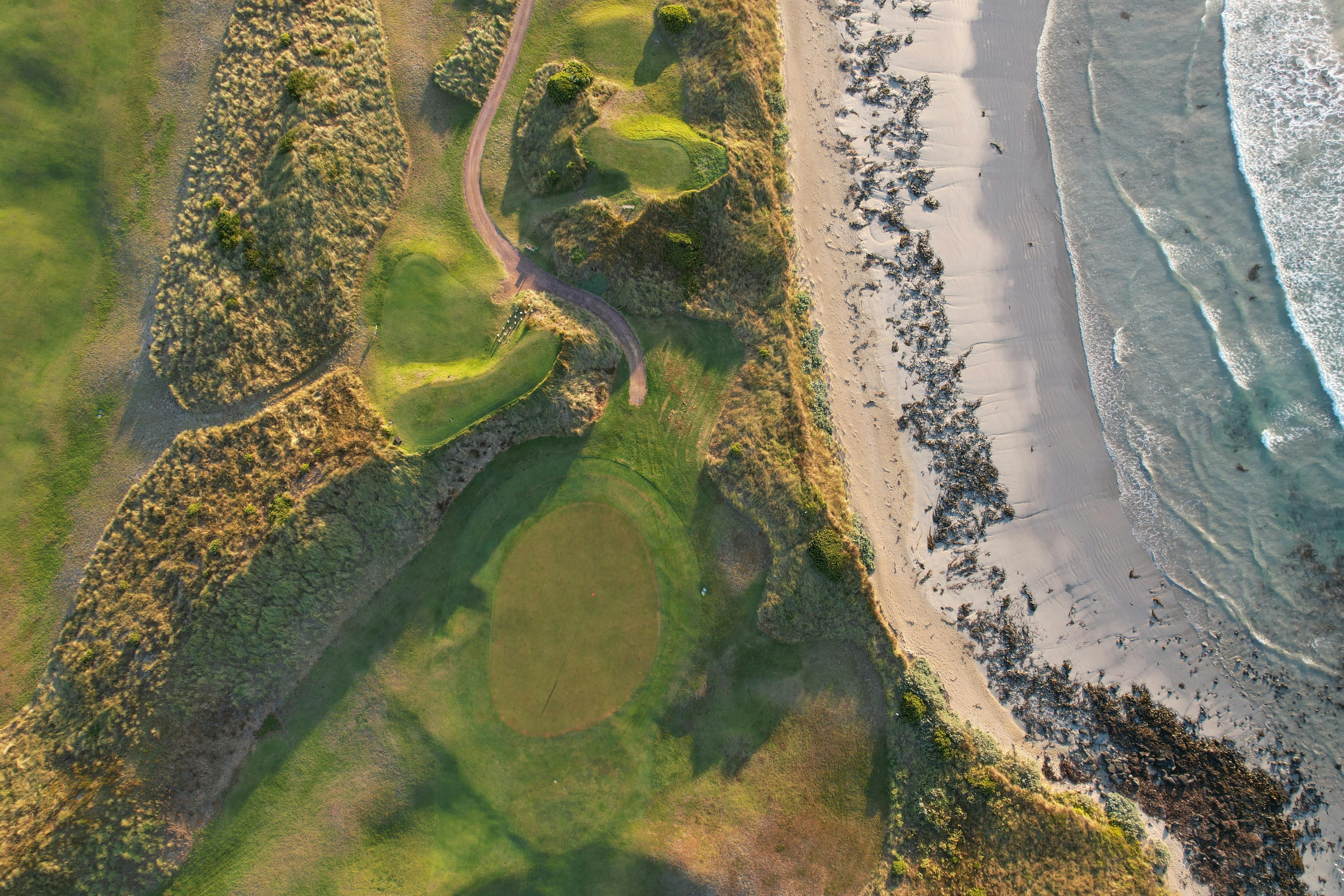 Aerial view of 15th