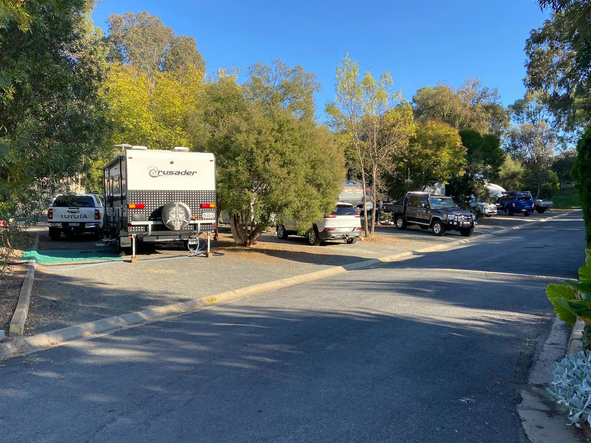 Drive thru Powered Sites