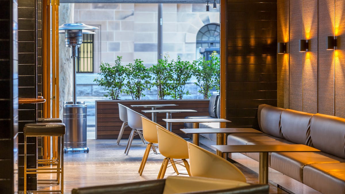 KG Bar outdoor terrace