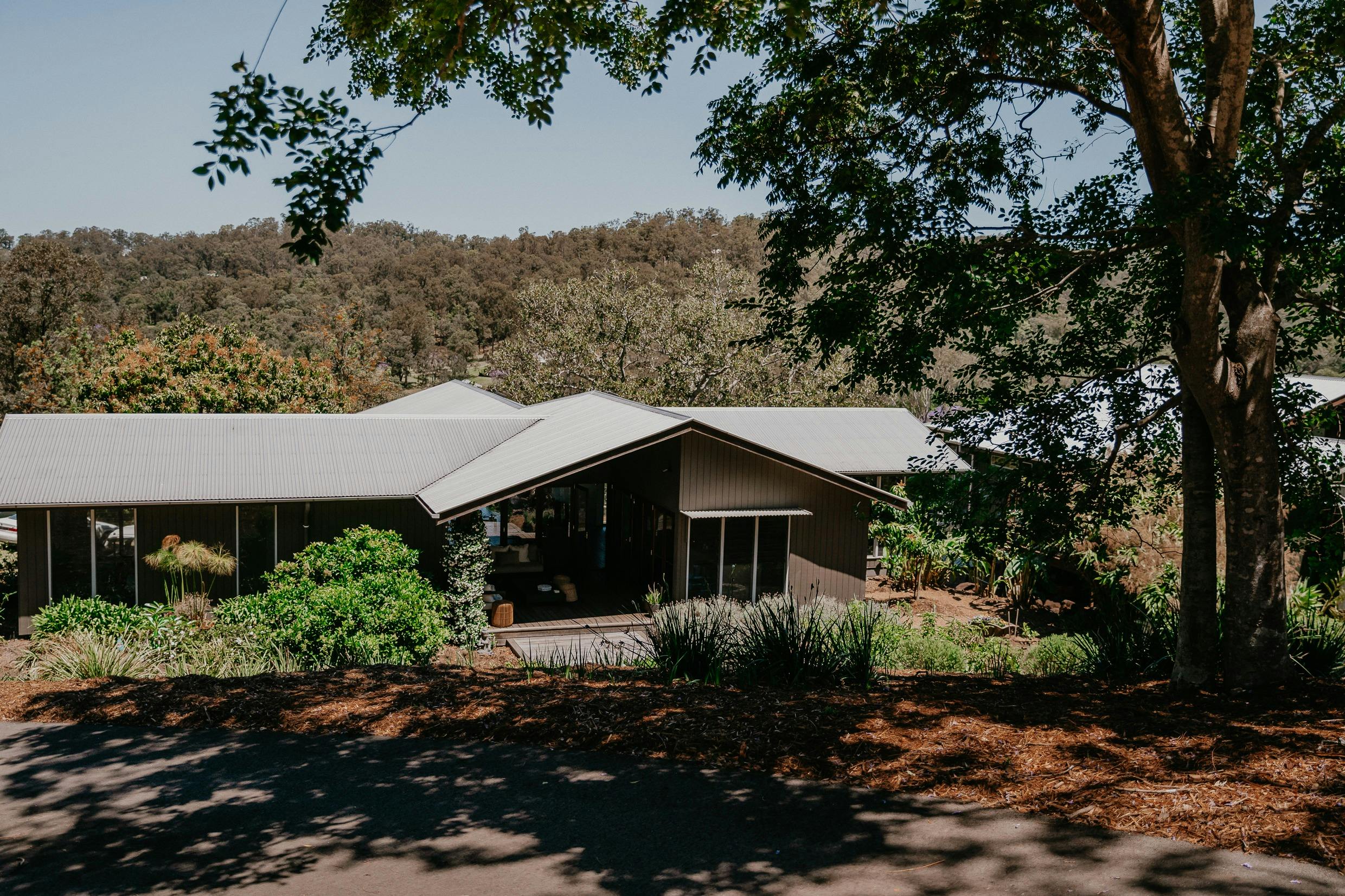 An exterior shot of Temple Retreat venue