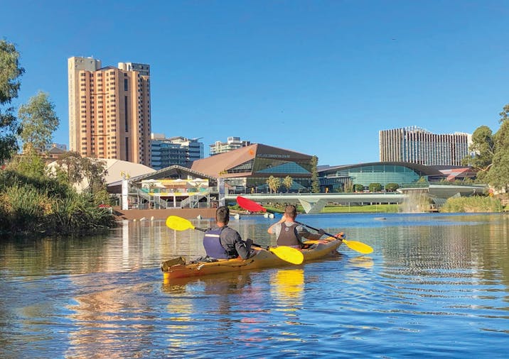 City by Canoe An adventure on The Torrens