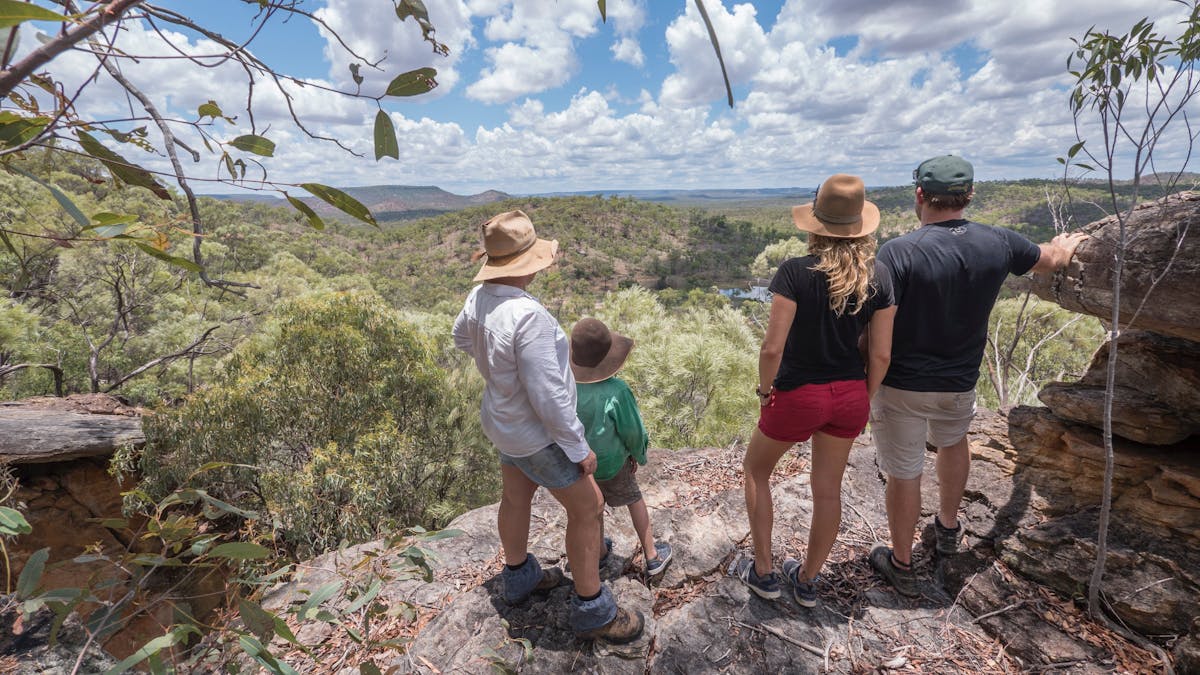 View on guided walk