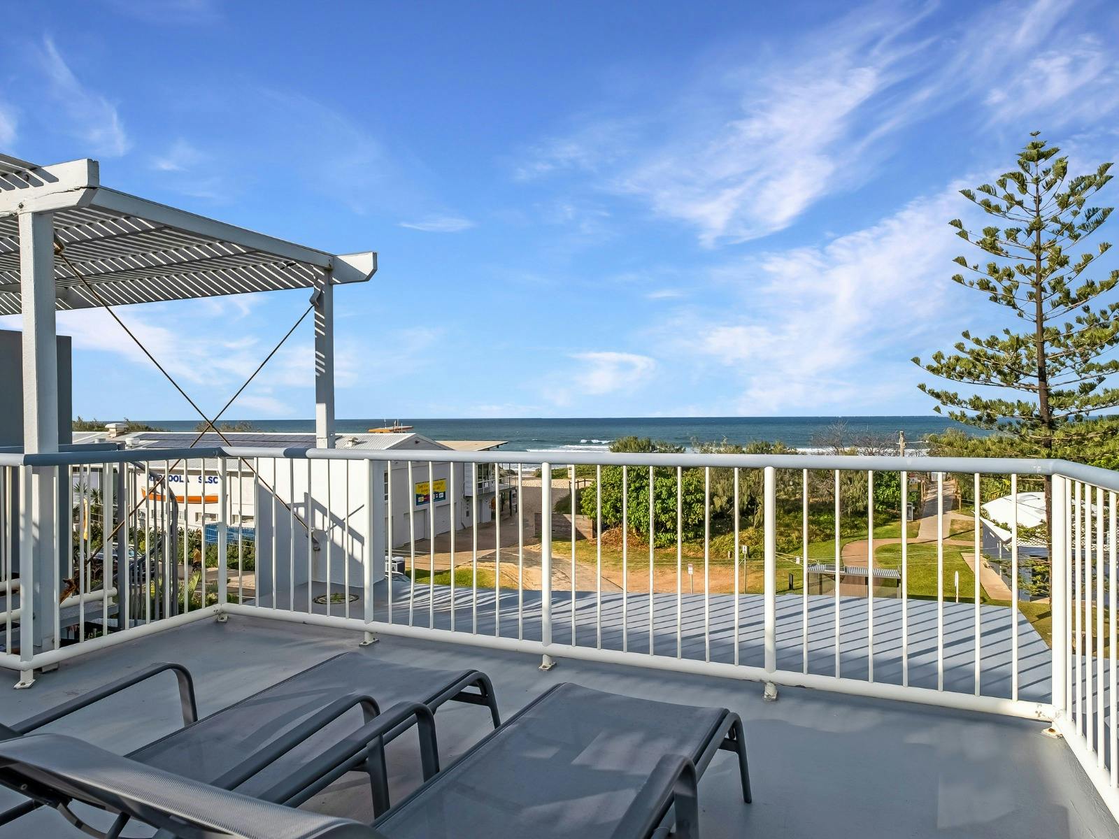 Private rooftop terrace