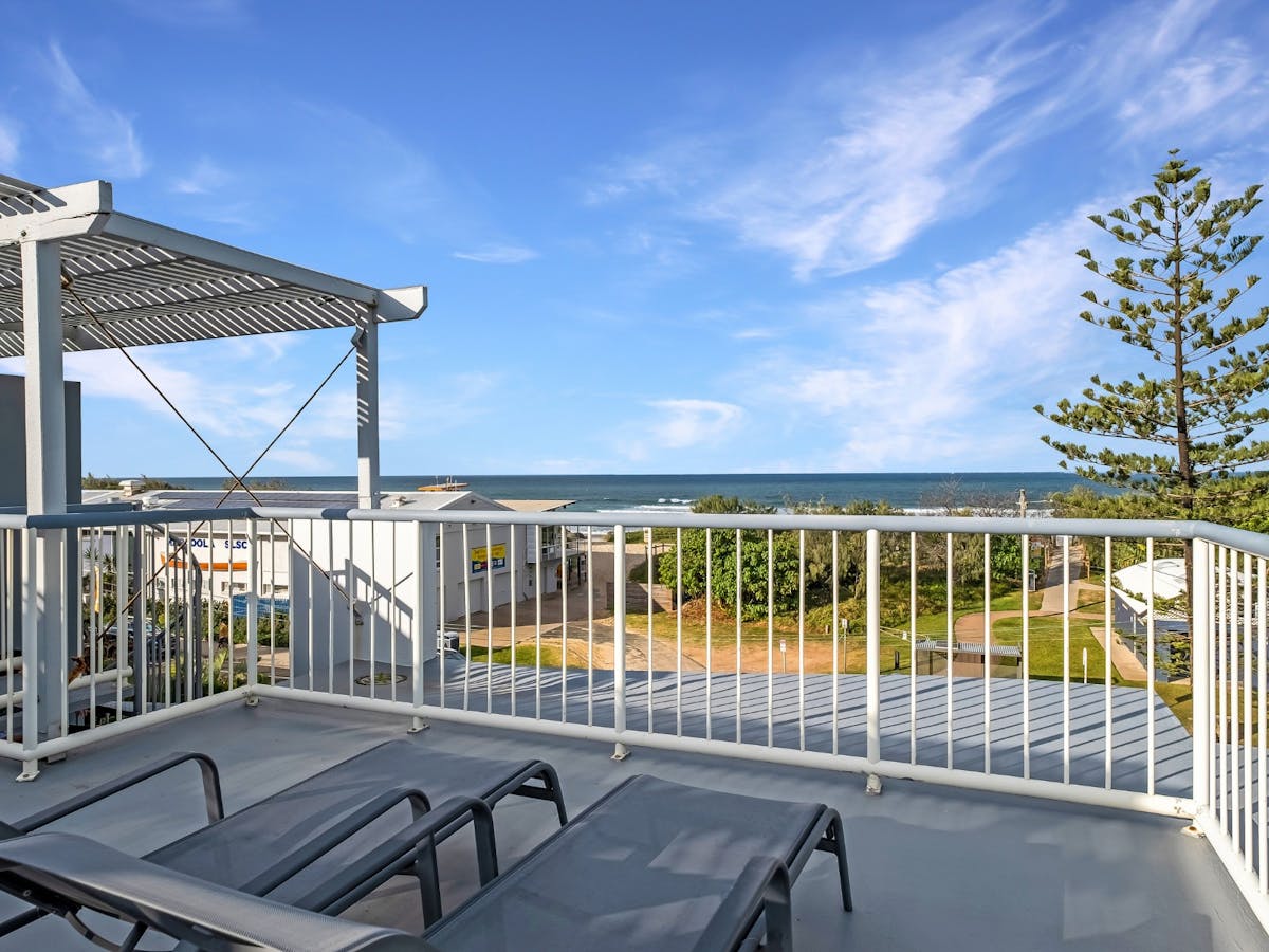 Private rooftop terrace