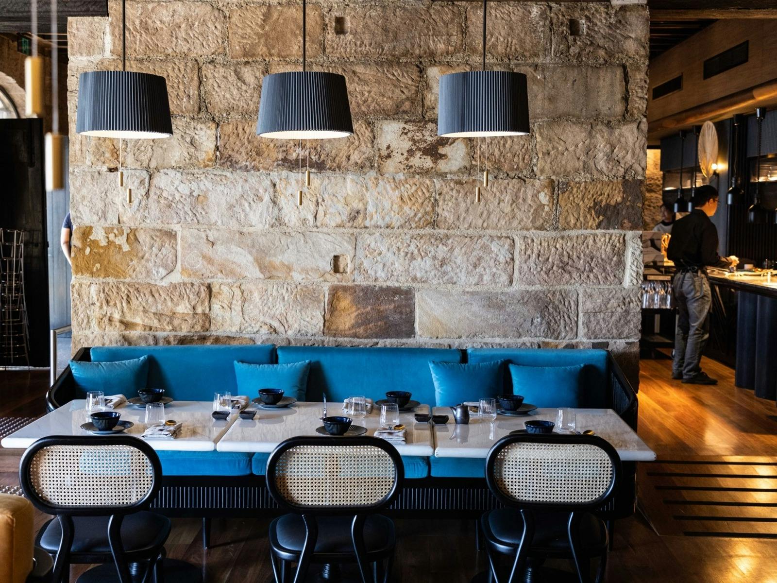 Indoor Dining at Luna Lu