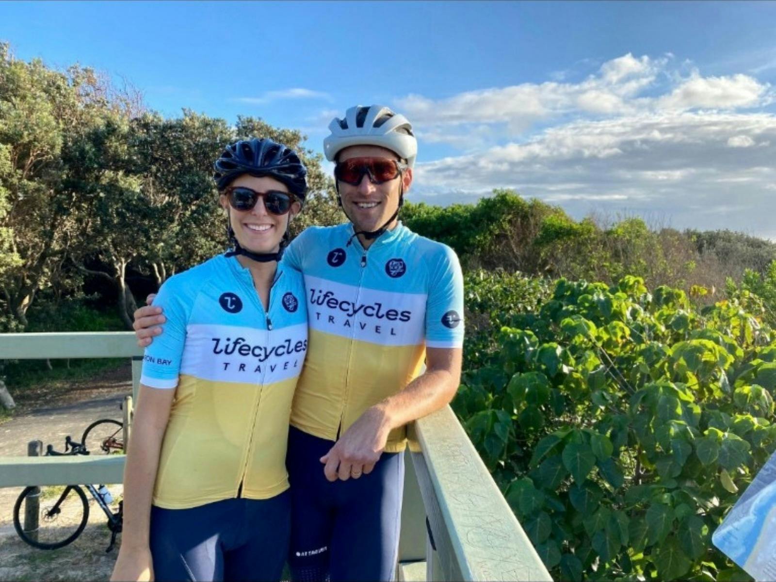 Chris and Alice tour guides