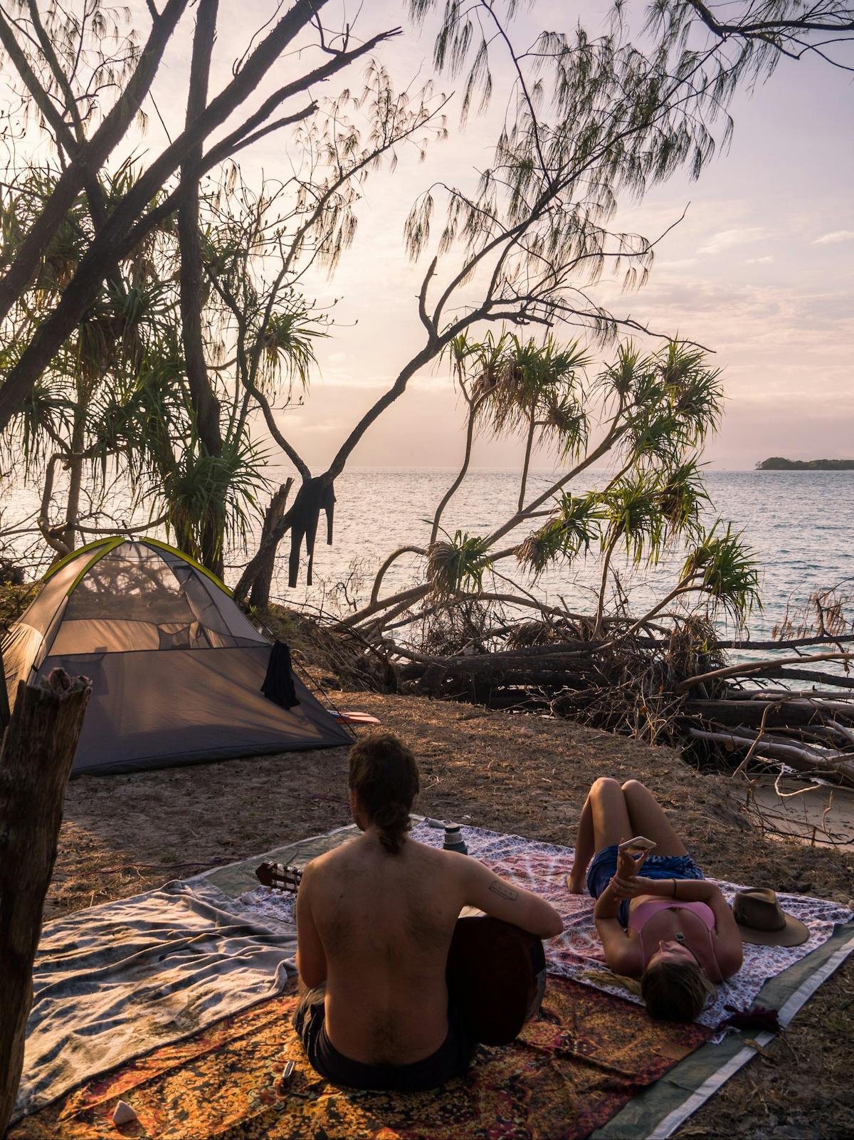 Russell Island Camping transfers by Frankland Island Reef Cruises