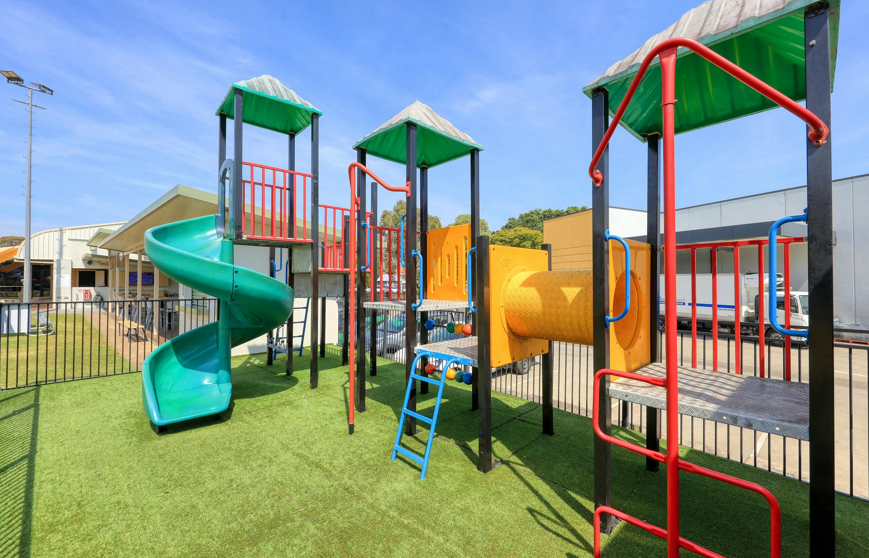 MBC family friends outdoor playground area