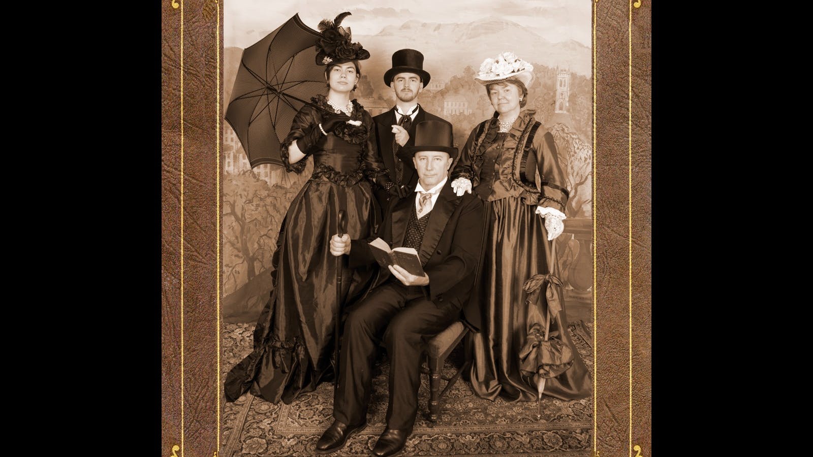 Victorian Theme Family Portrait