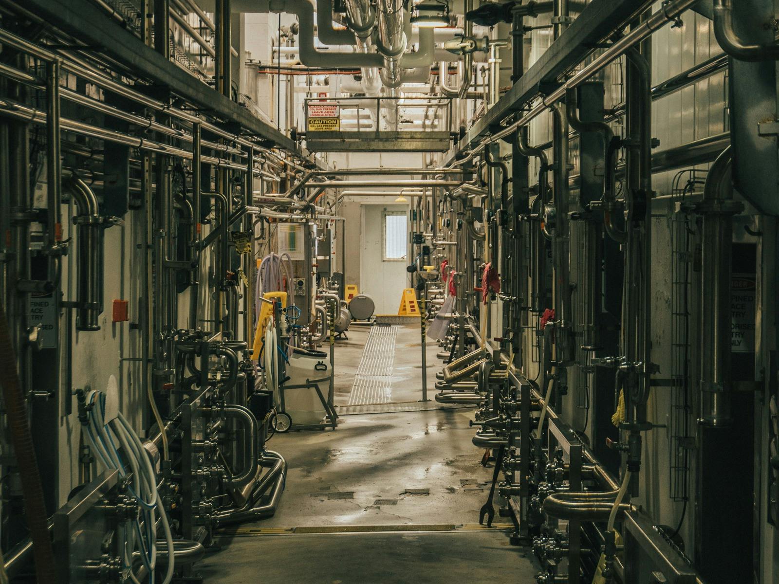 Inside a cellar at Cascade