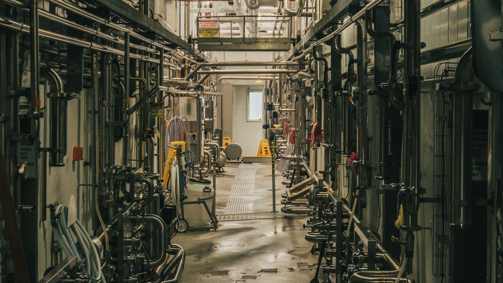 Inside a cellar at Cascade