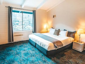 Mountain View suite offering comfortable accommodation for two guests
