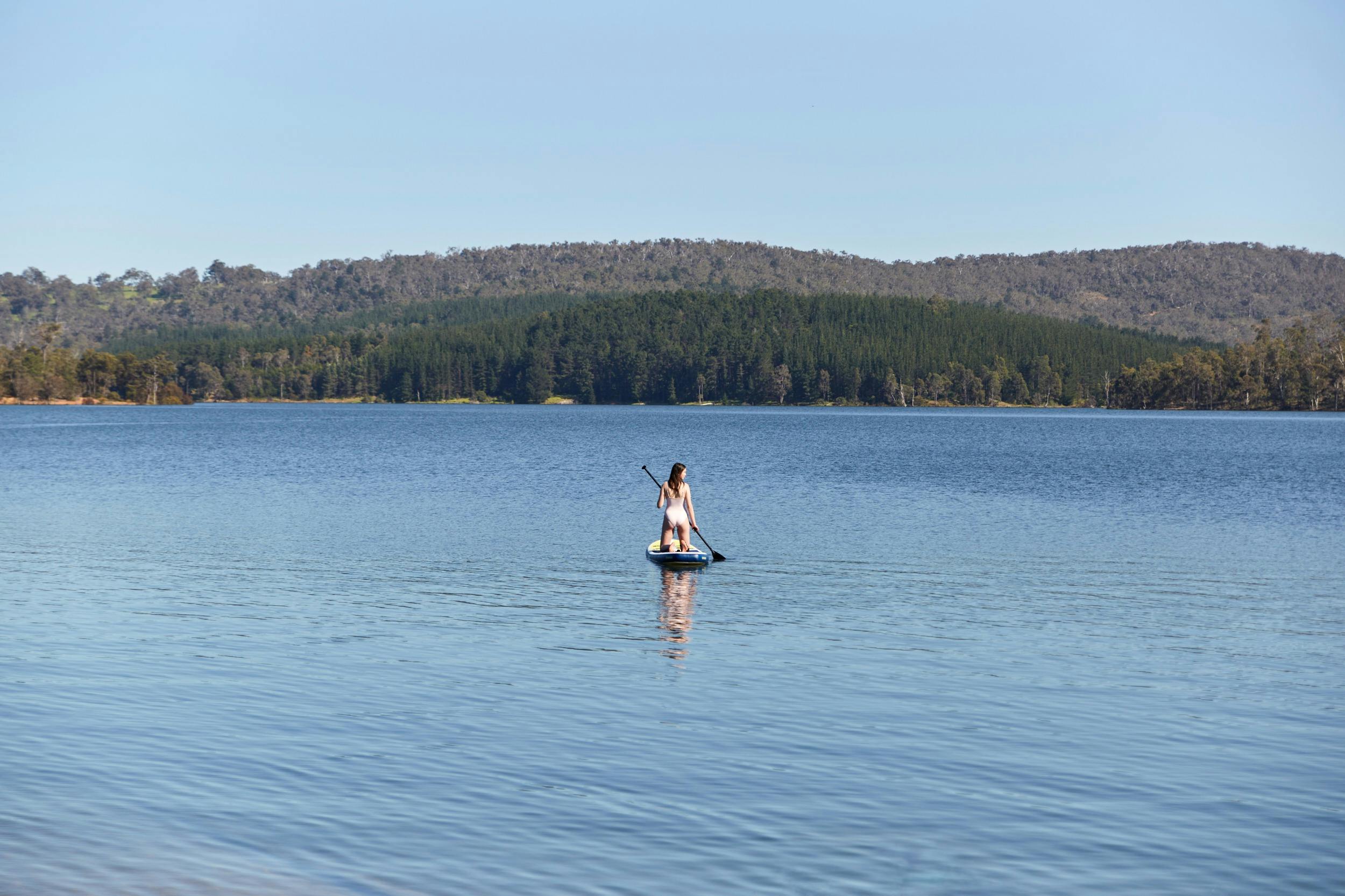 SUP on Harvey Dam