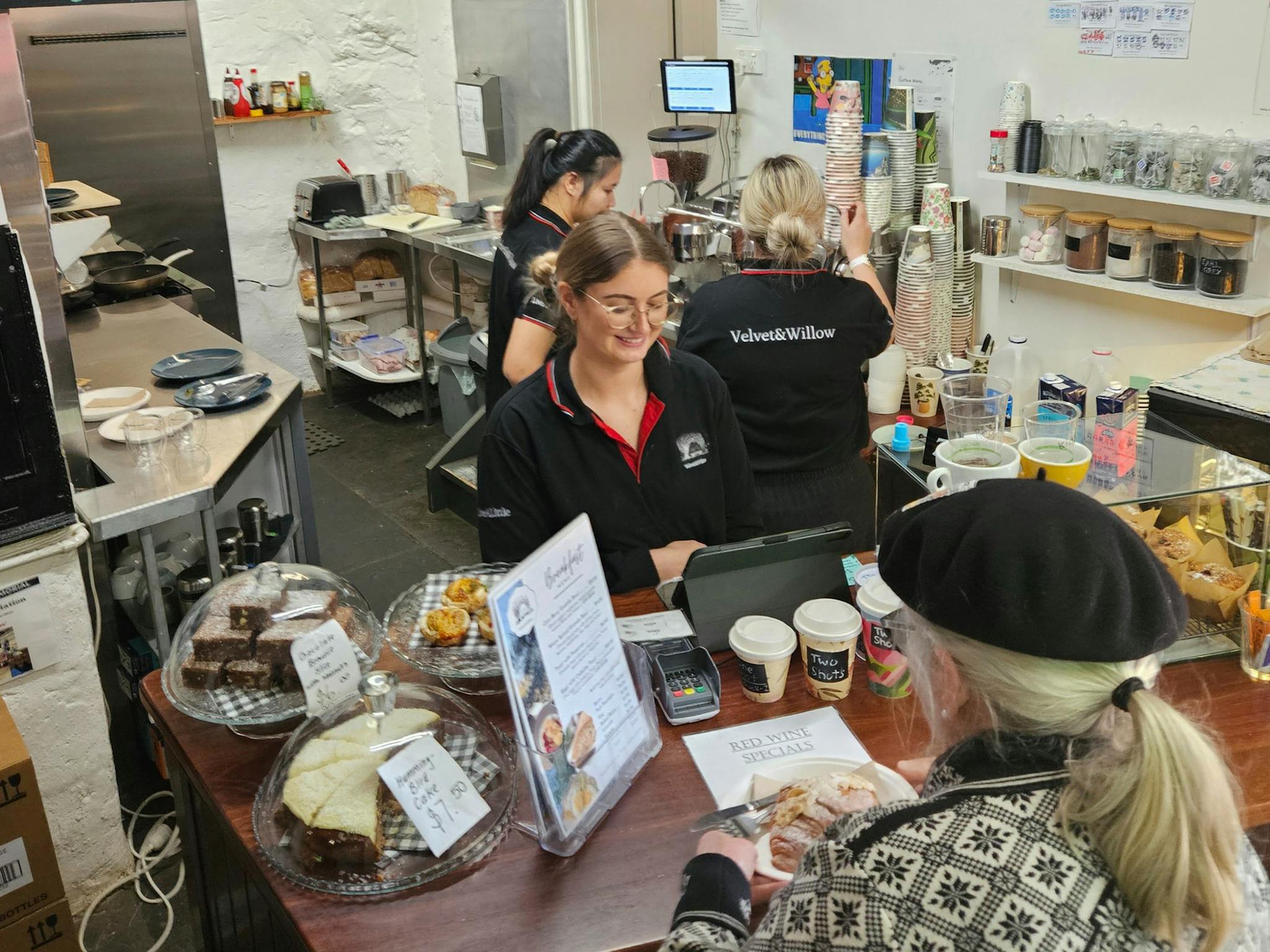 Friendly staff and a great range of options.