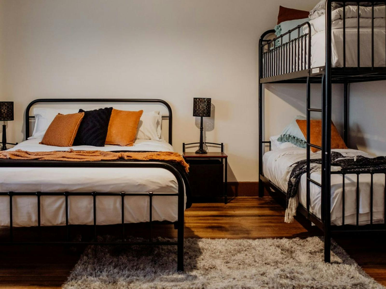 bunk and queen bedroom