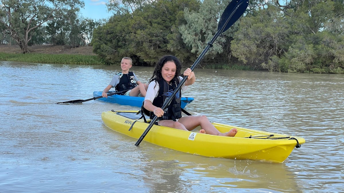 Kayaking