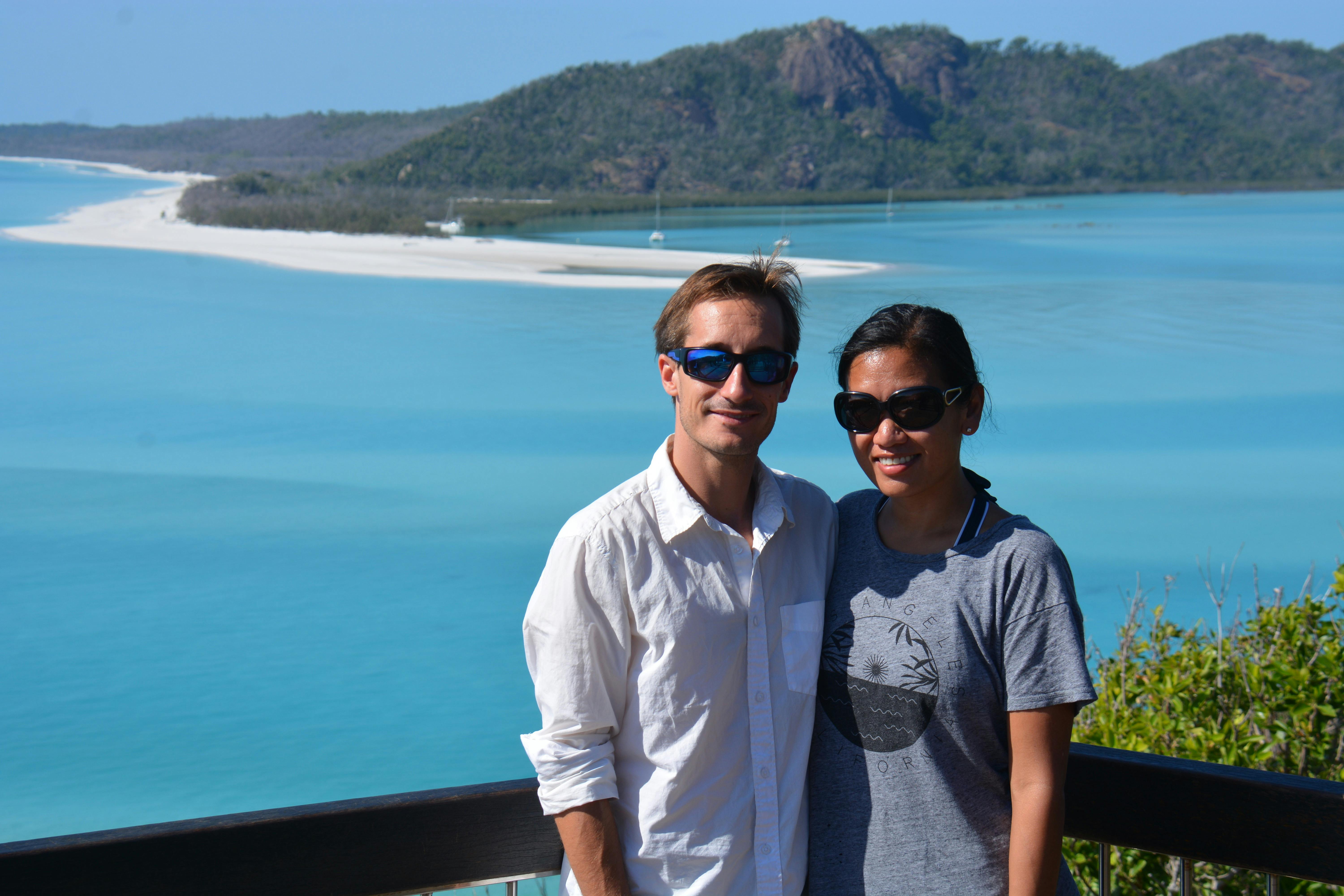 One of the many beautiful views from walks in the Whitsundayswalks