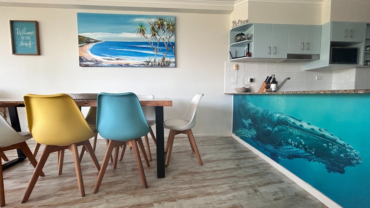 Kitchen and Living Area