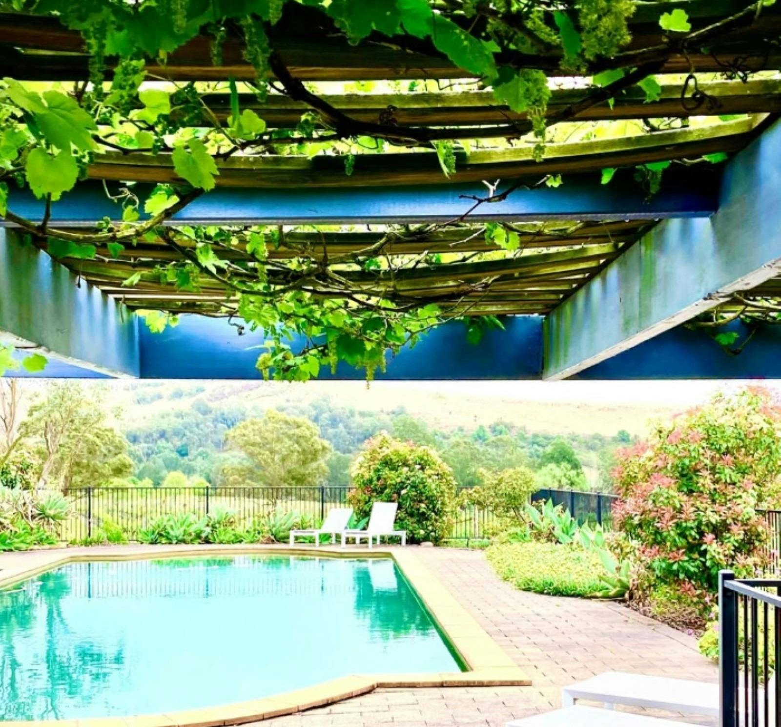 Tranquil Vale Pool and shady shelter