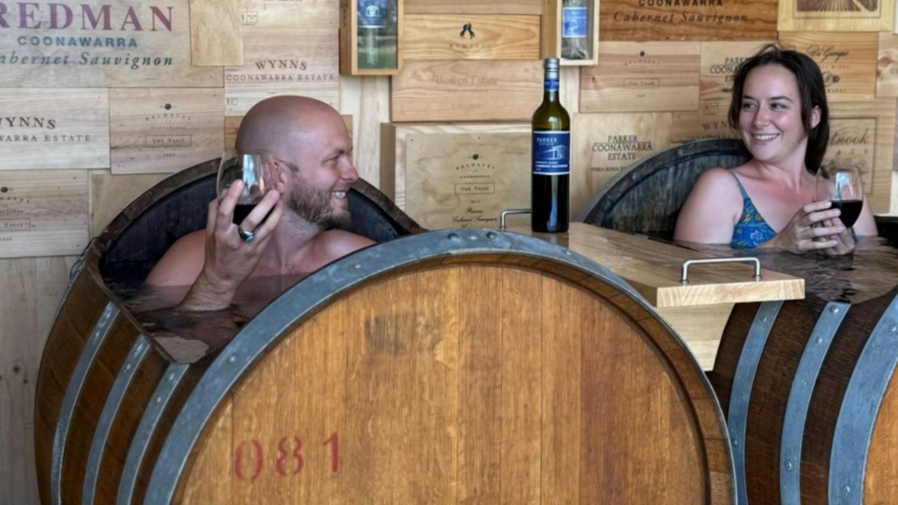 Wine Barrel Baths | Penola Coonawarra Caravan Park
