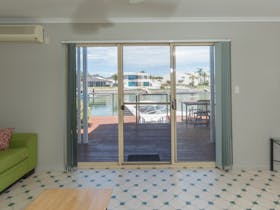 View from lounge area