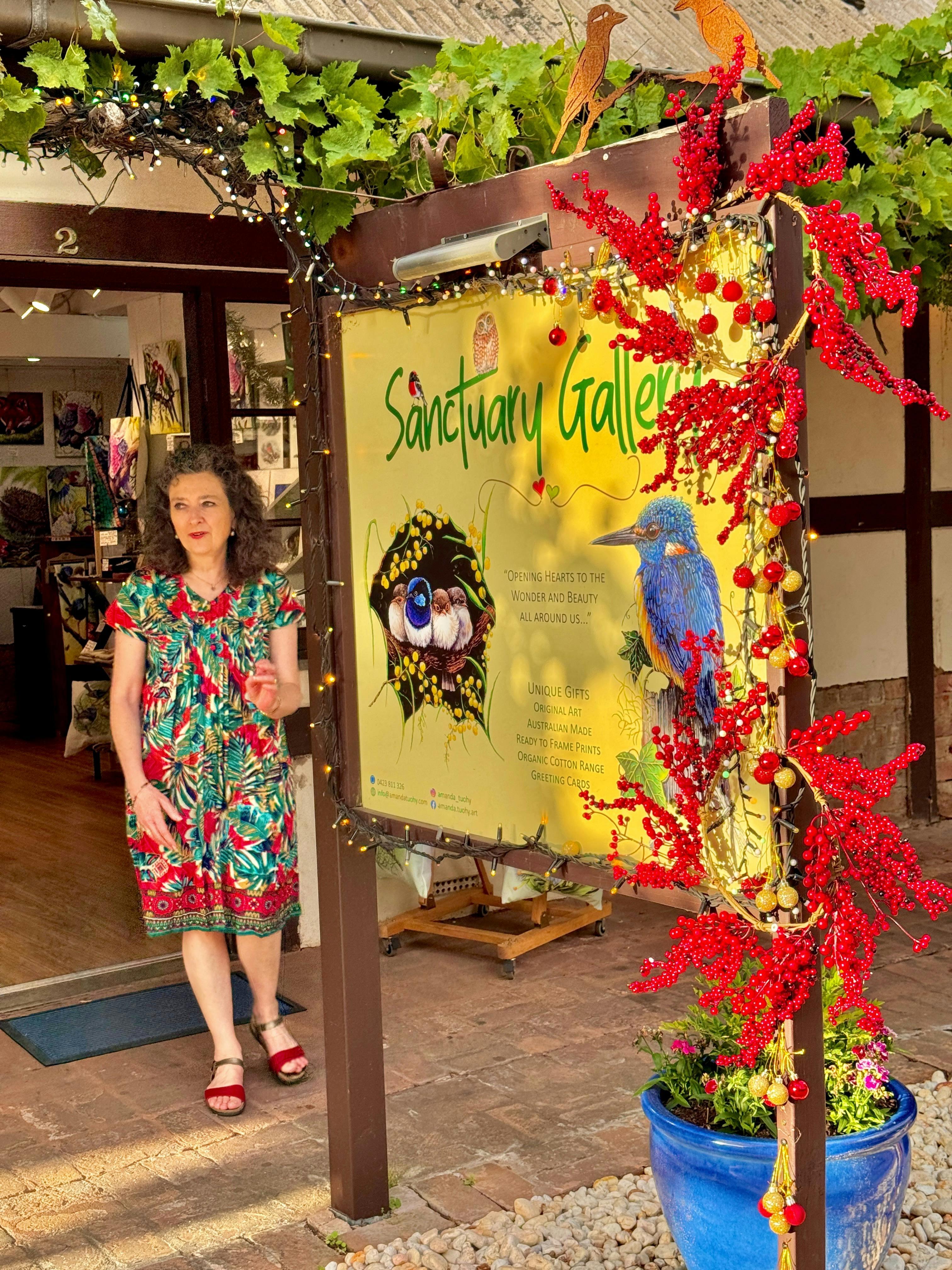 Amanda and her Gallery