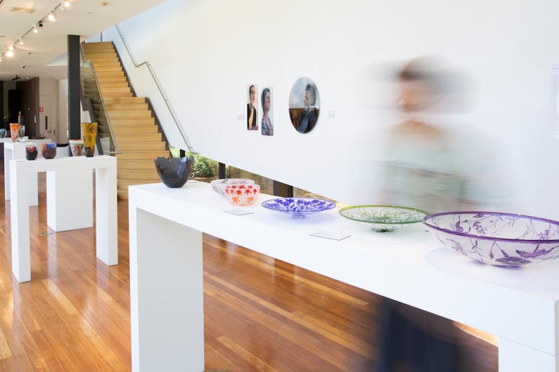 Image of the event 'Guided Exhibition Tour | JamFactory ICON: Clare Belfrage: A Measure of Time'