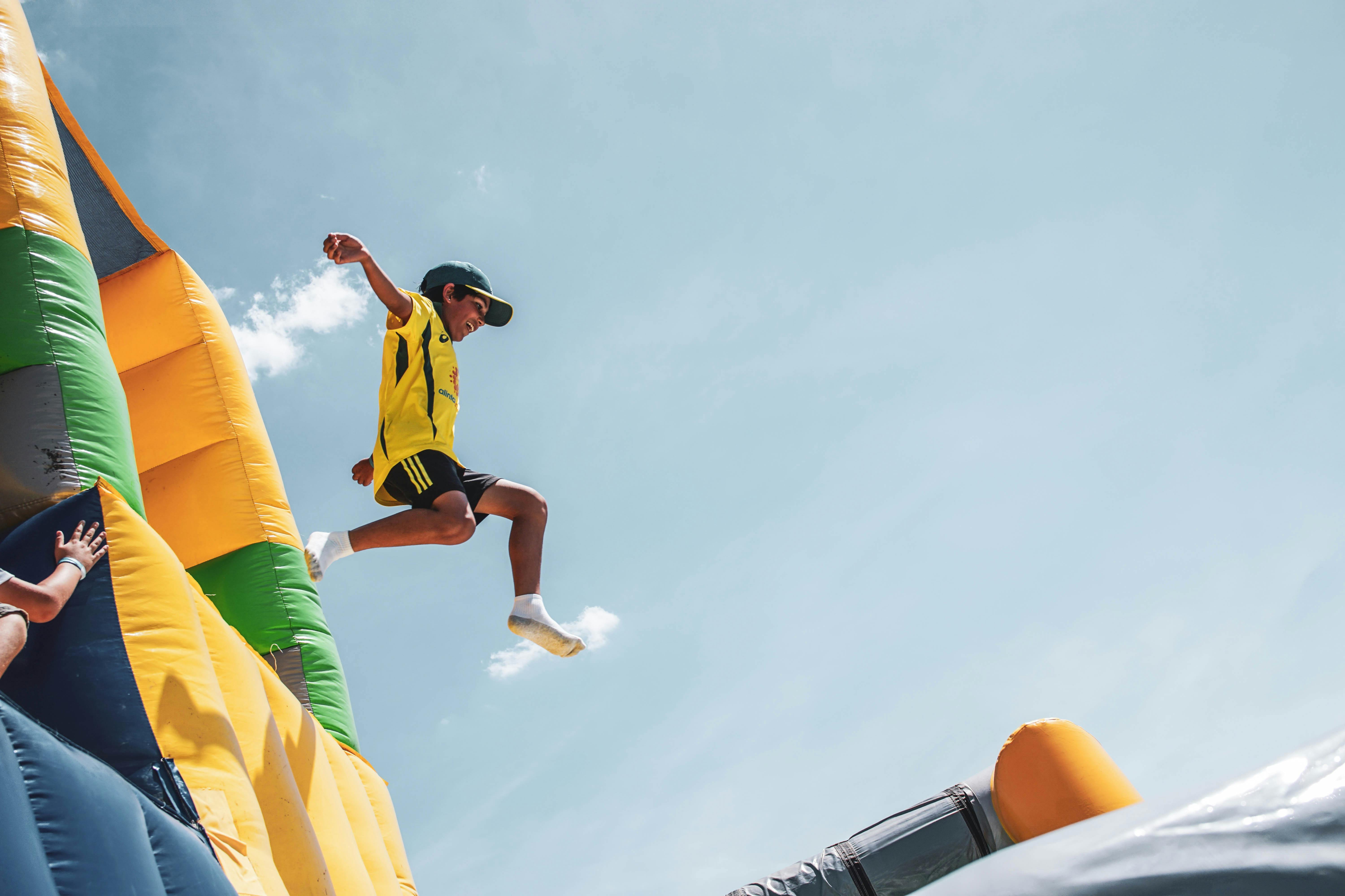 Jumping at Tuff Nutterz