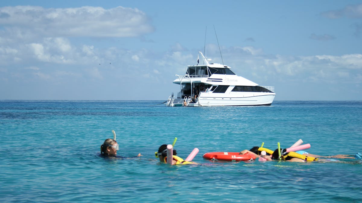 Snorkel tour commencing from Michaelmas Cay to Seastar