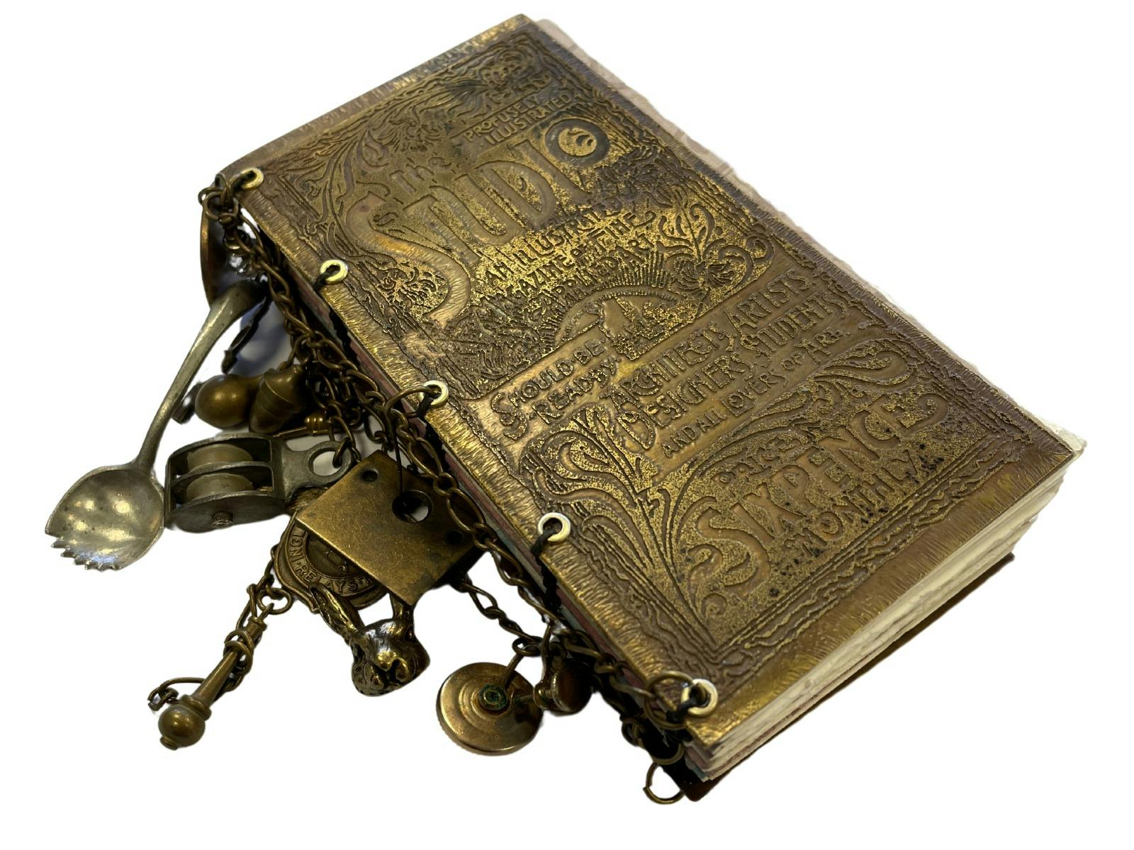 Brass bound book