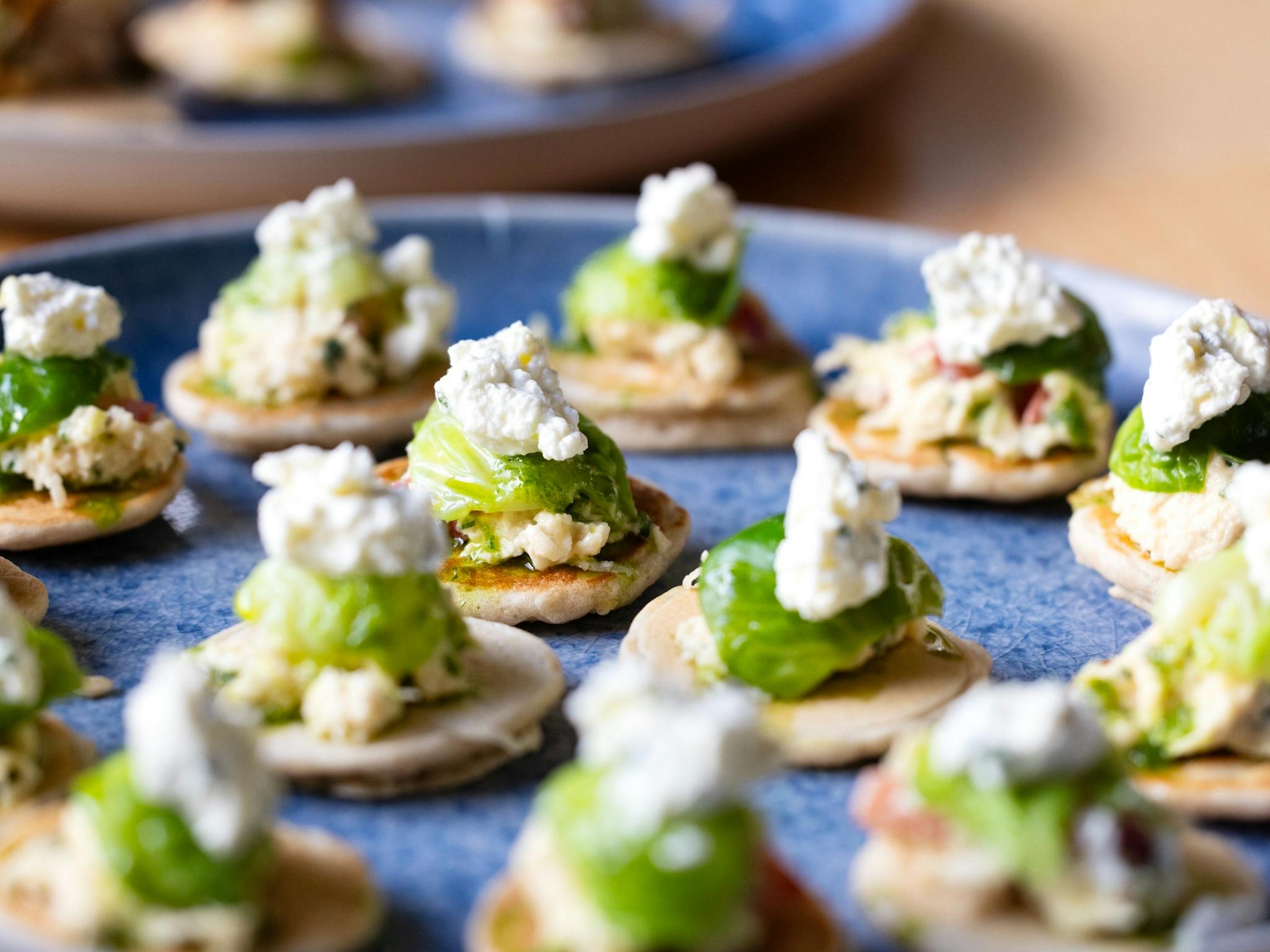 Michelin-curated canapes