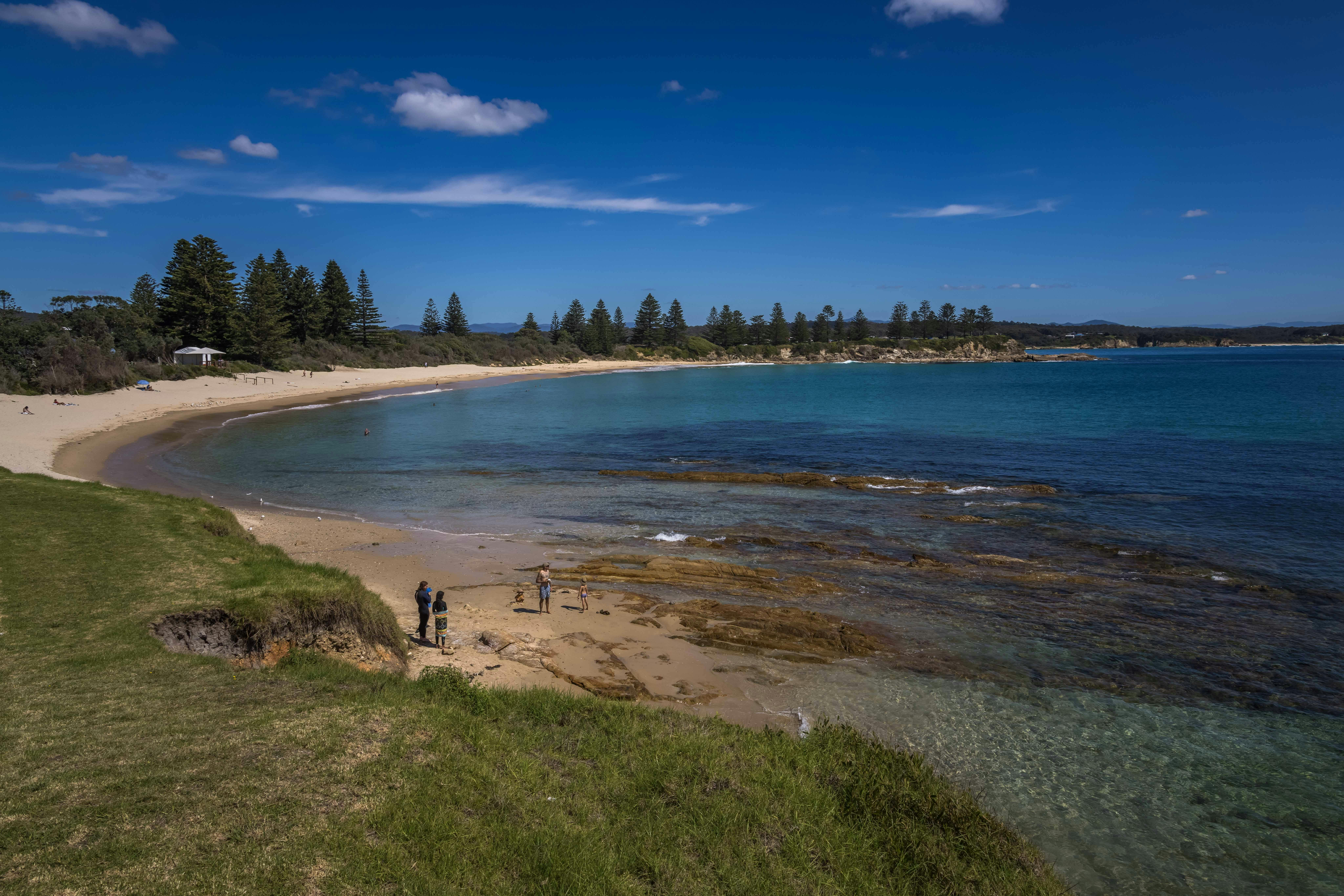 호스슈 베이 버마구이 해변 사파이어 코스트