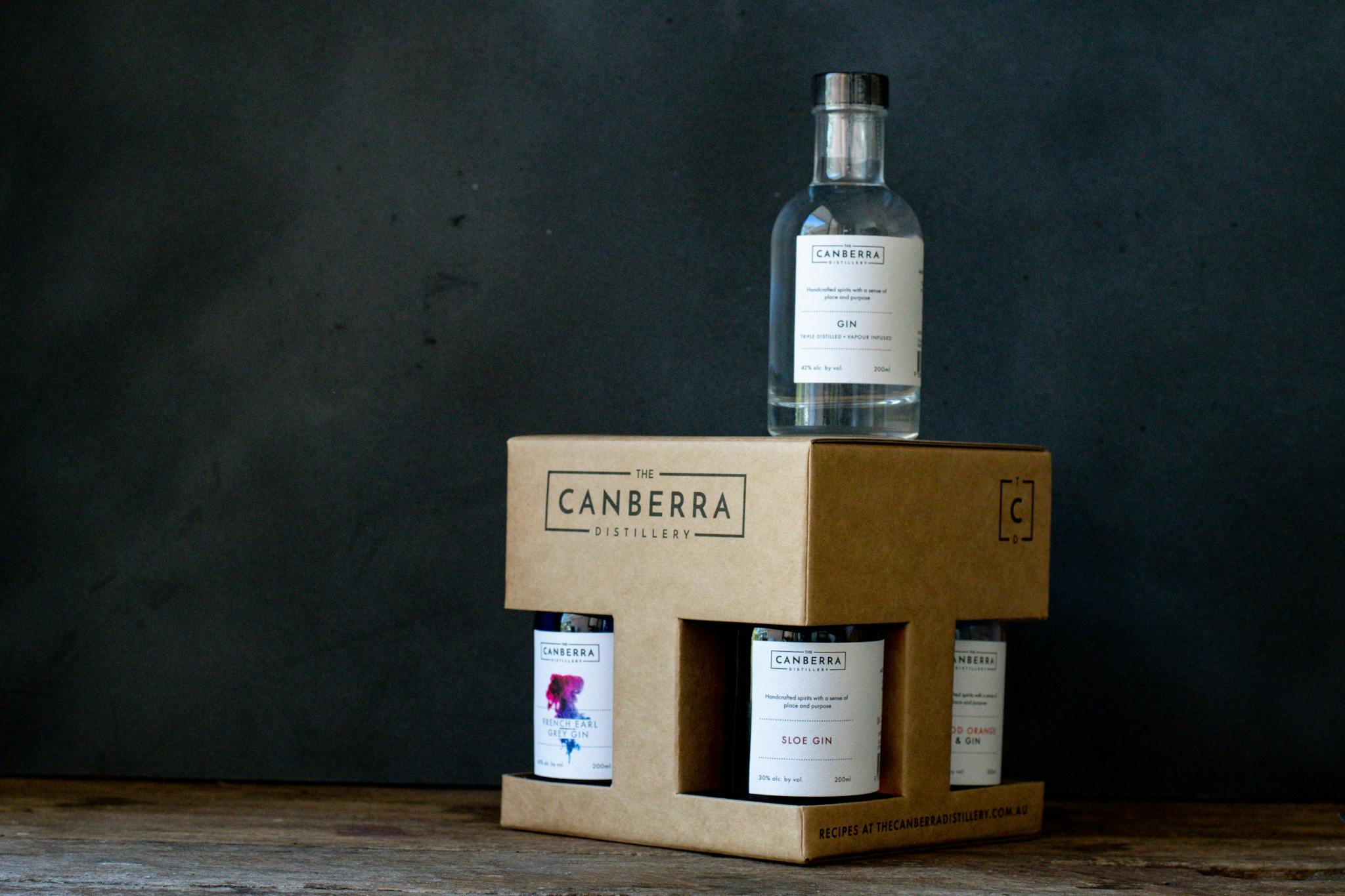 Four 200ml Bottles packaged in a cube