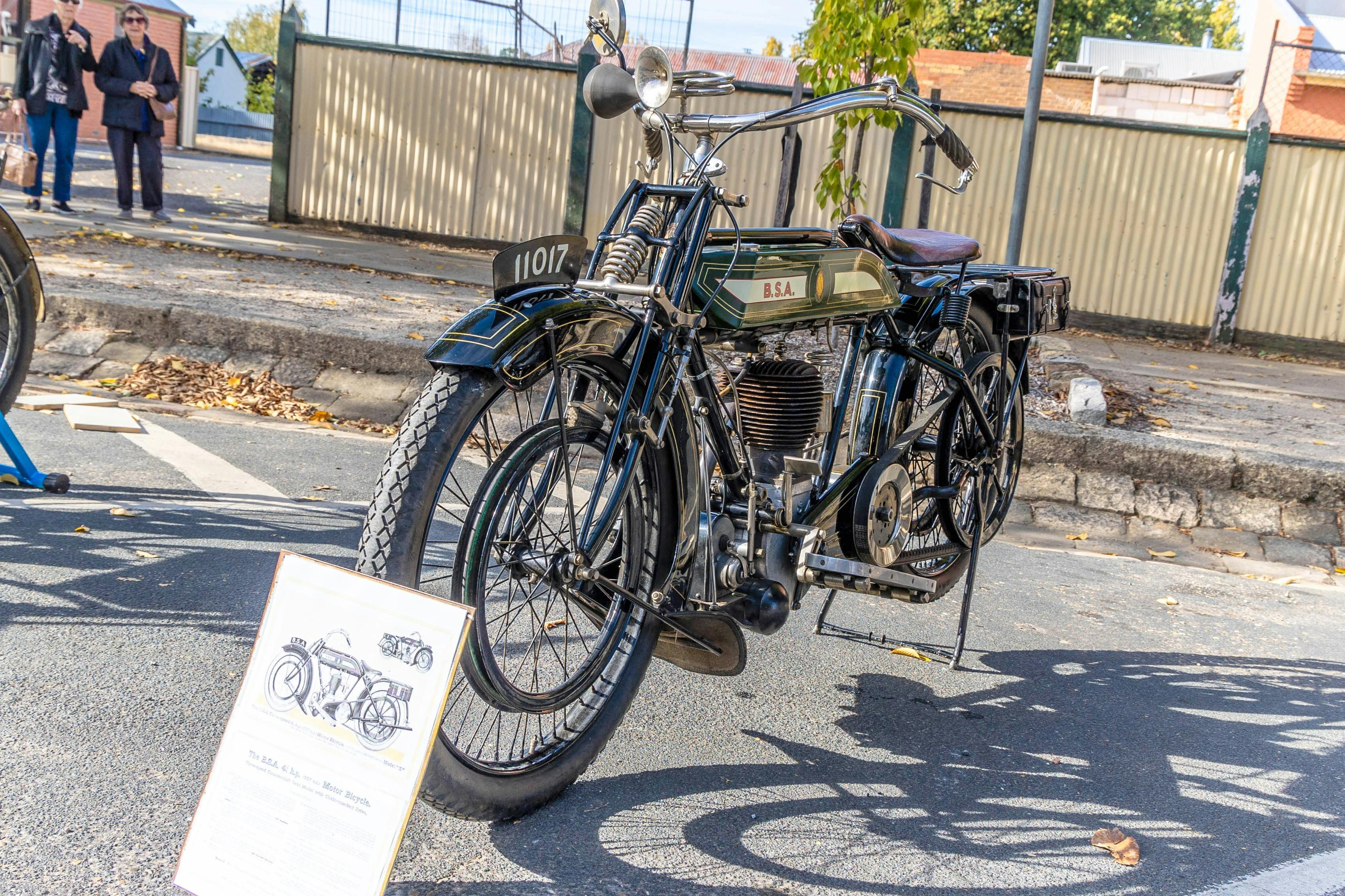 Motor Bikes in Ford Street