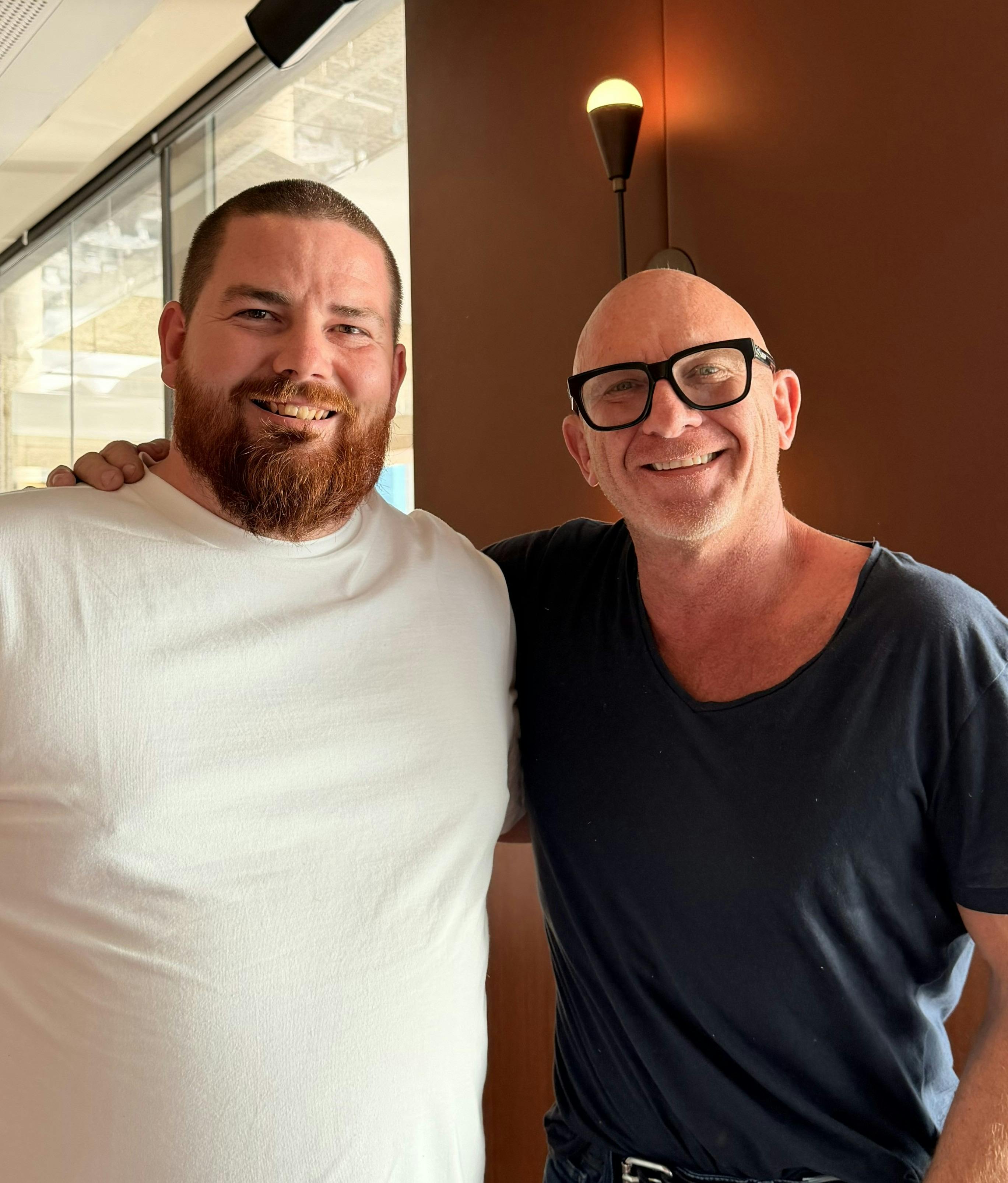 Matt Moran and Alex Prichard