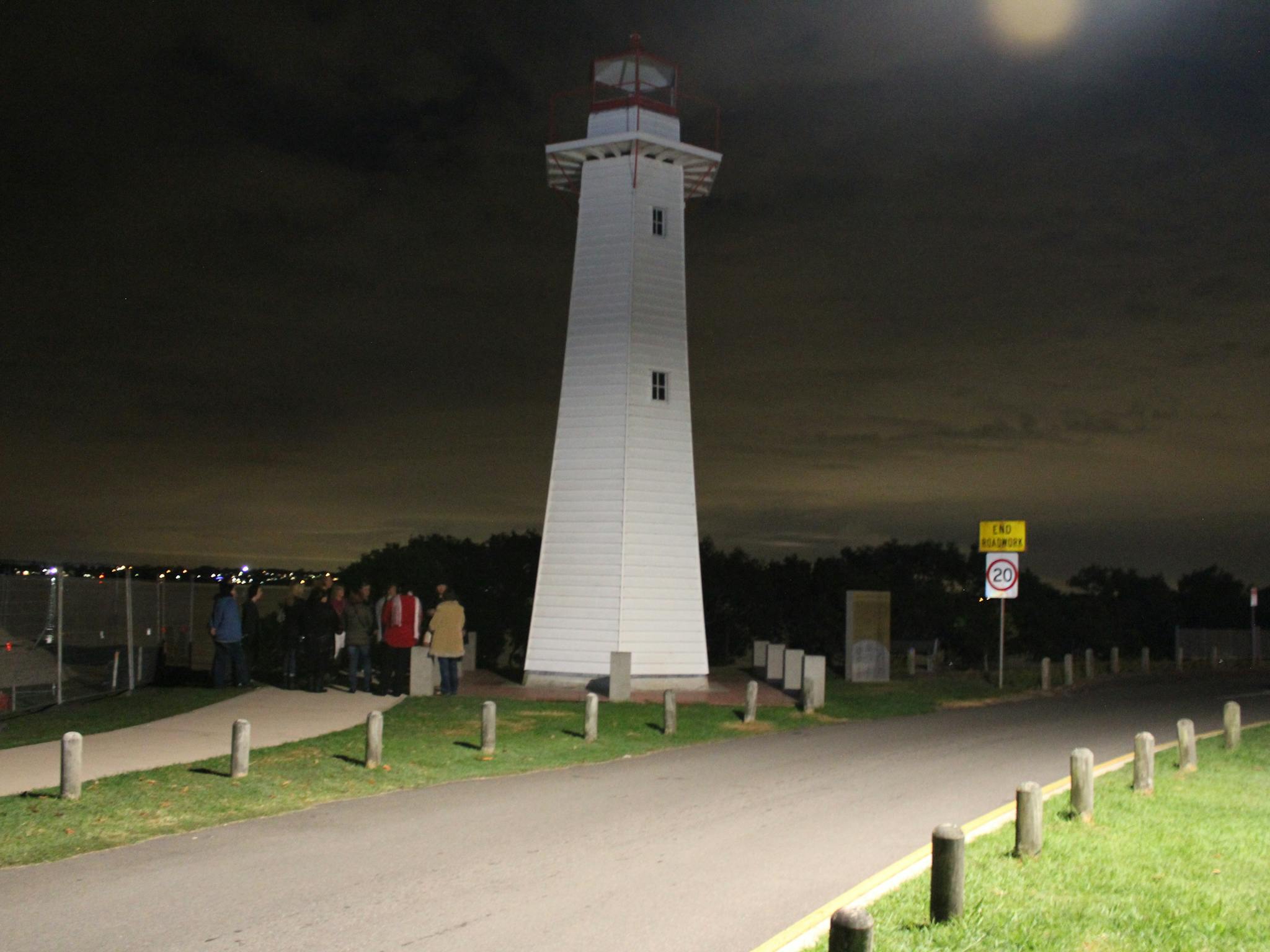Cleveland Point Lighthouse at Night Cleveland Point Lighthouse at Night