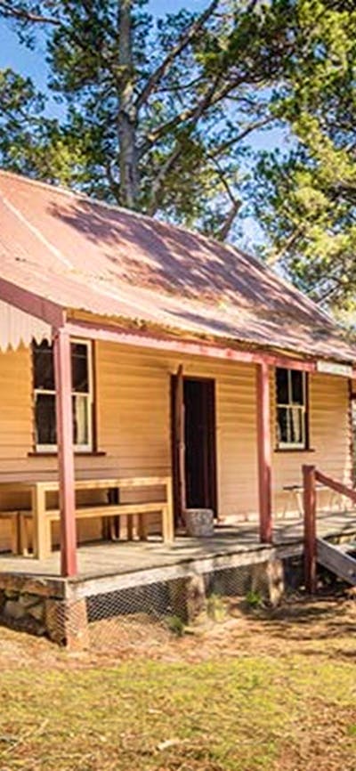 Daffodil Cottage exterior, Kosciuszko National Park. Photo: Murray Vanderveer/DPIE